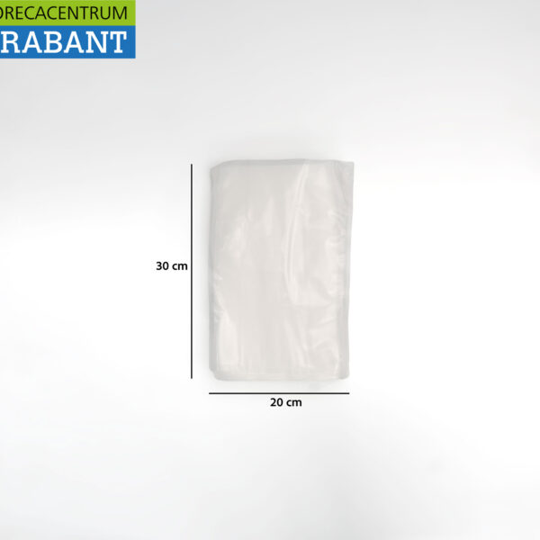 HCB Sacs sous vide avec filet latéral gaufré 20 x 30 cm 100 pièces Horeca