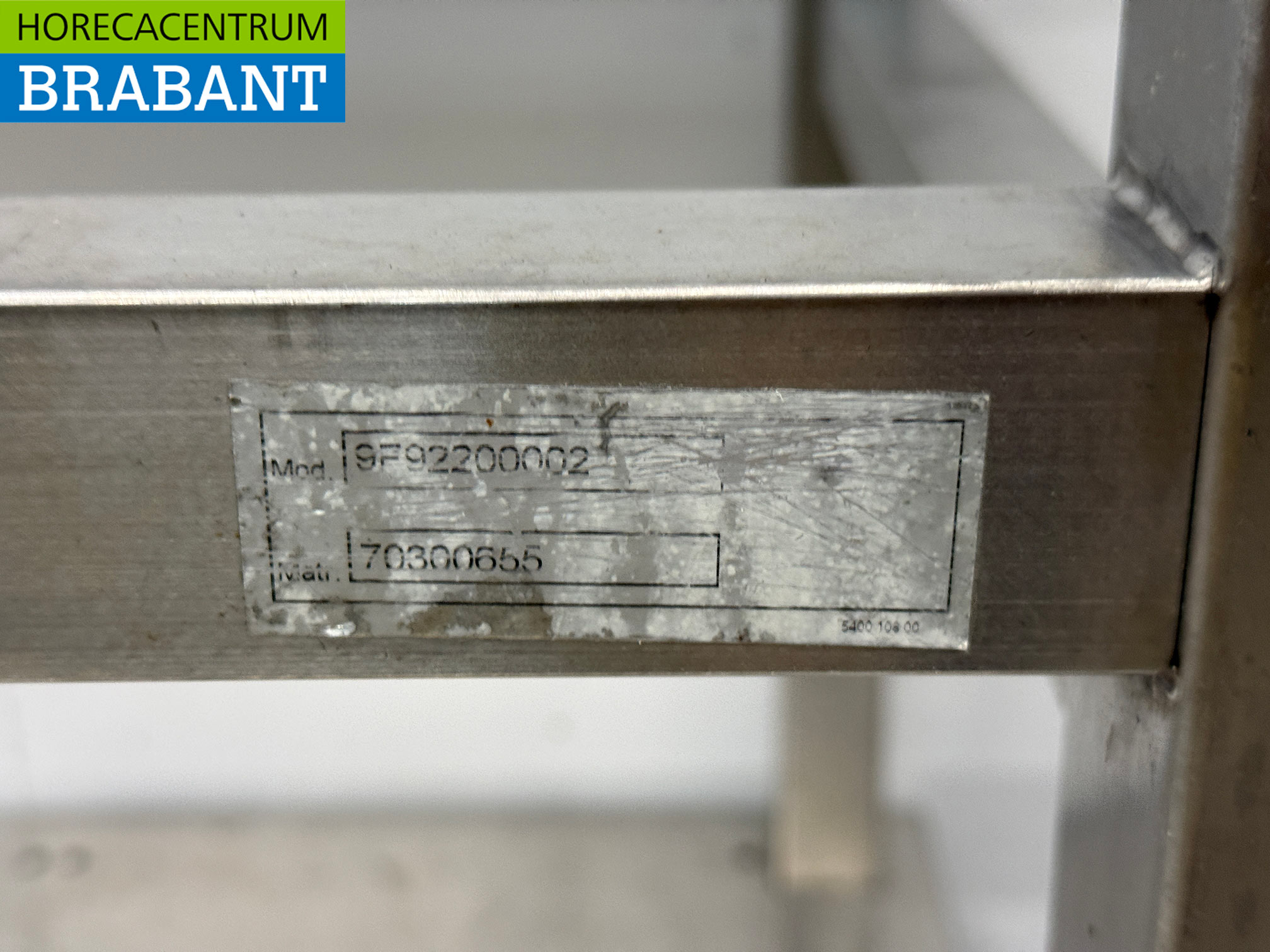 Cuit-vapeur sous châssis en acier inoxydable 89 x 76 x 83 cm Restauration – Image 4