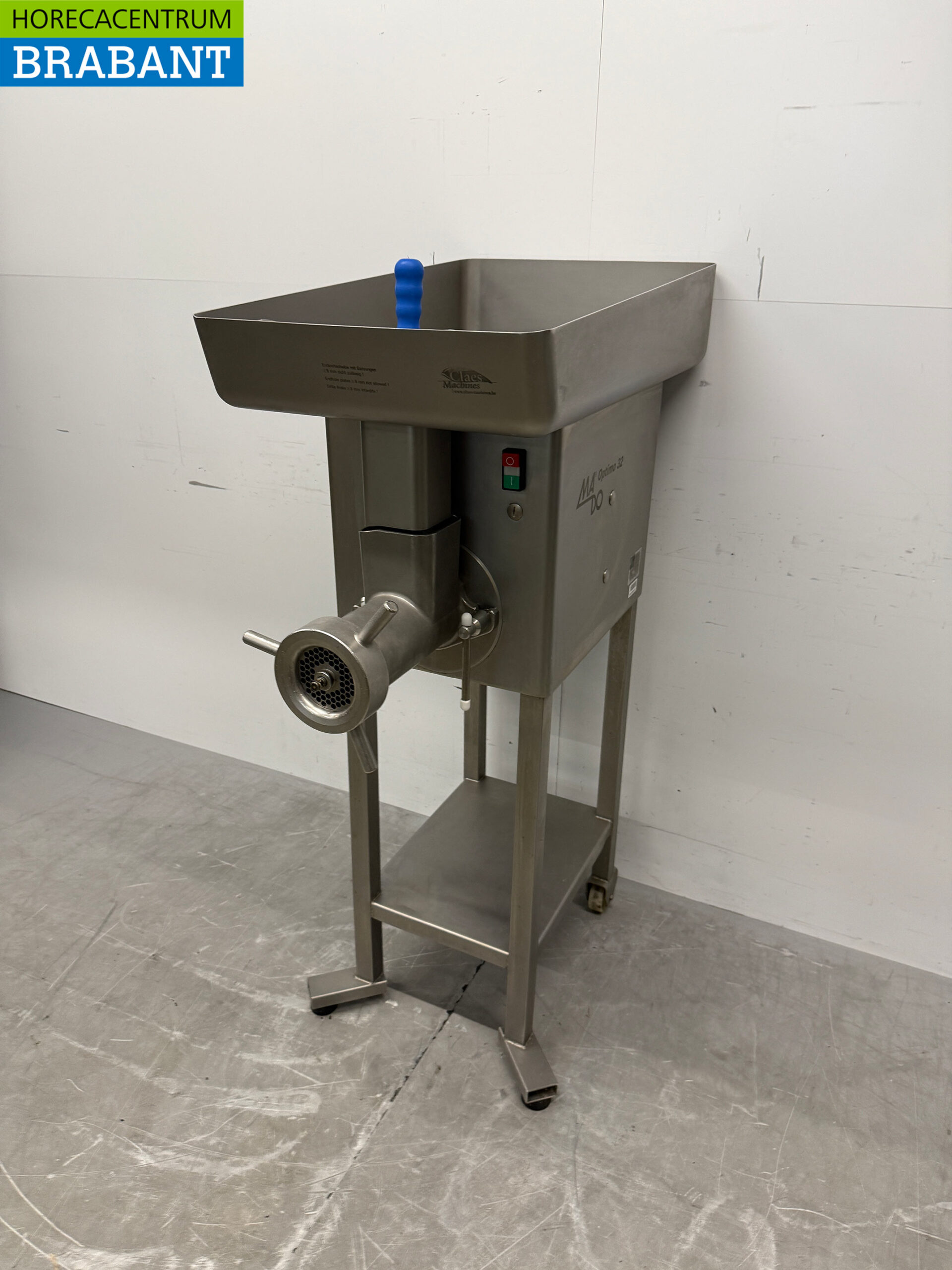 Acier inoxydable MADO Optimo 32 Hachoir à viande Hachoir à viande 400V Boucherie – Image 2