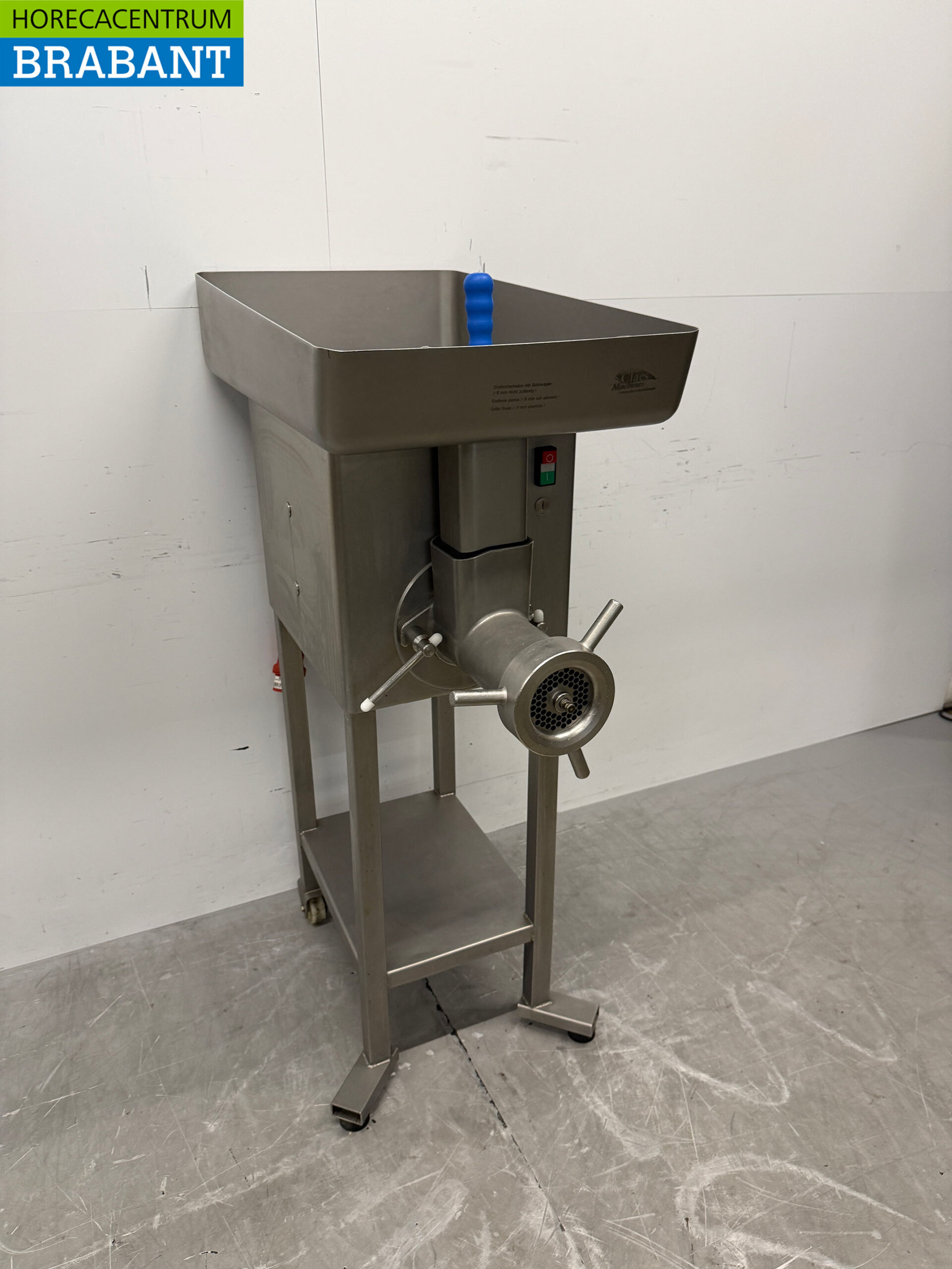 Acier inoxydable MADO Optimo 32 Hachoir à viande Hachoir à viande 400V Boucherie – Image 3
