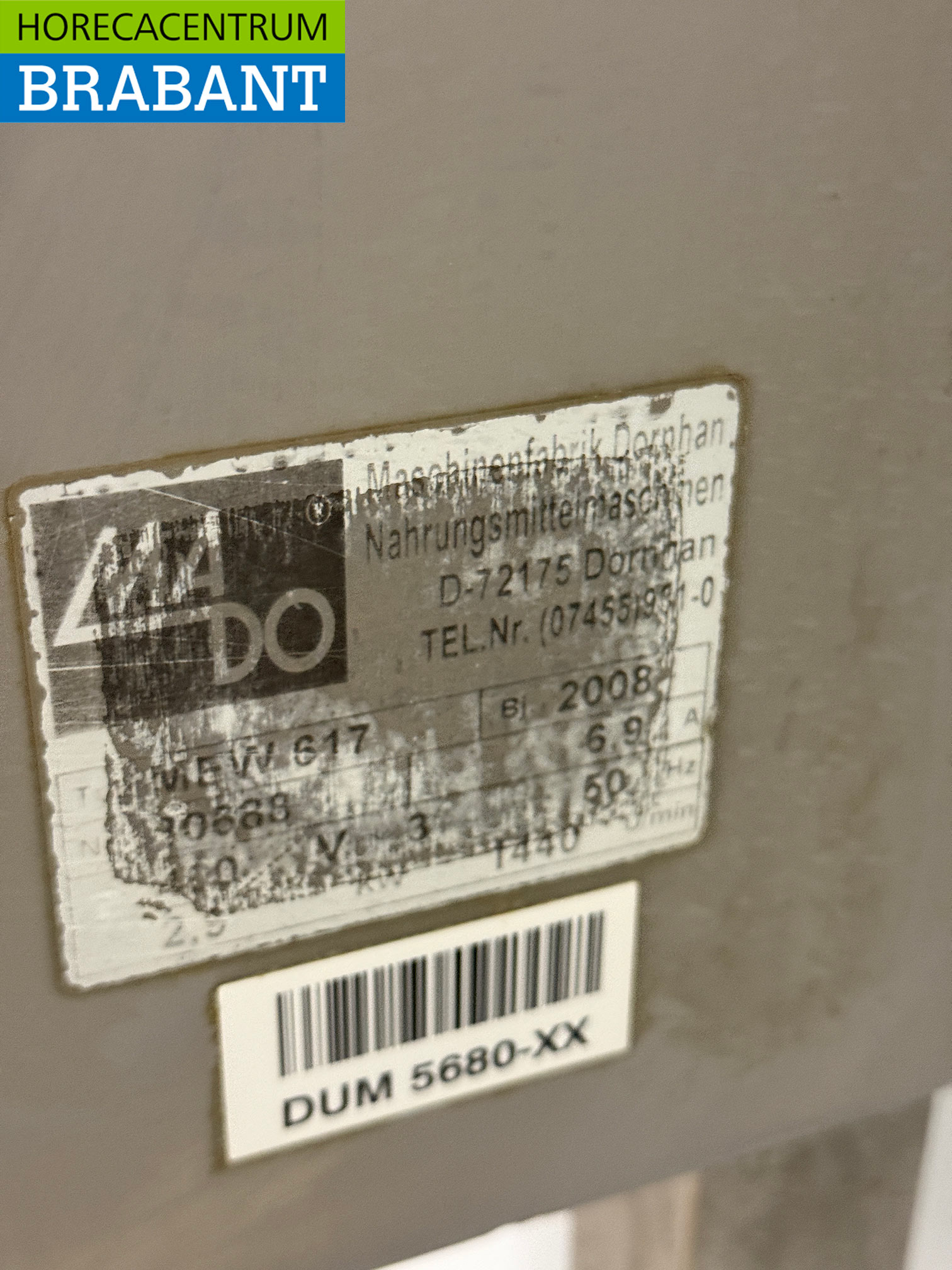 Acier inoxydable MADO Optimo 32 Hachoir à viande Hachoir à viande 400V Boucherie – Image 7