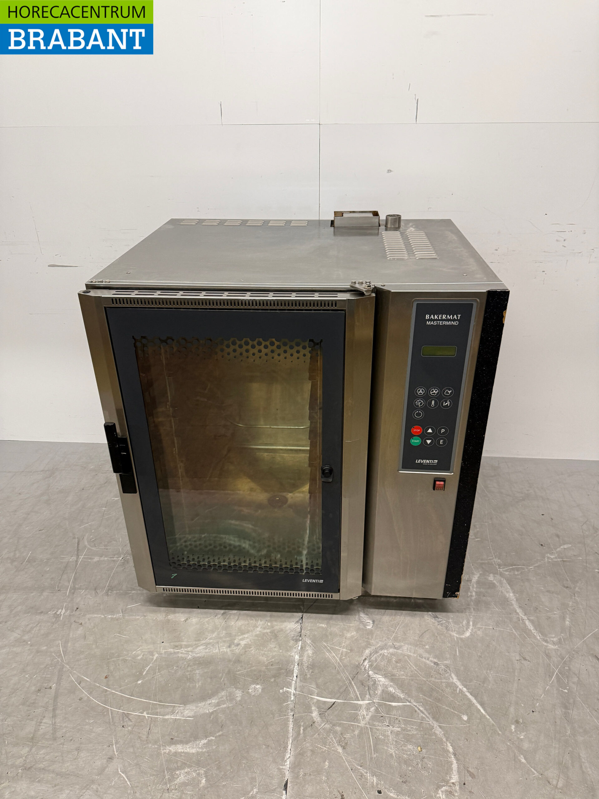 Leventi Four à convection avec injection d'humidité 12 x 60/40 cm 400V Horeca