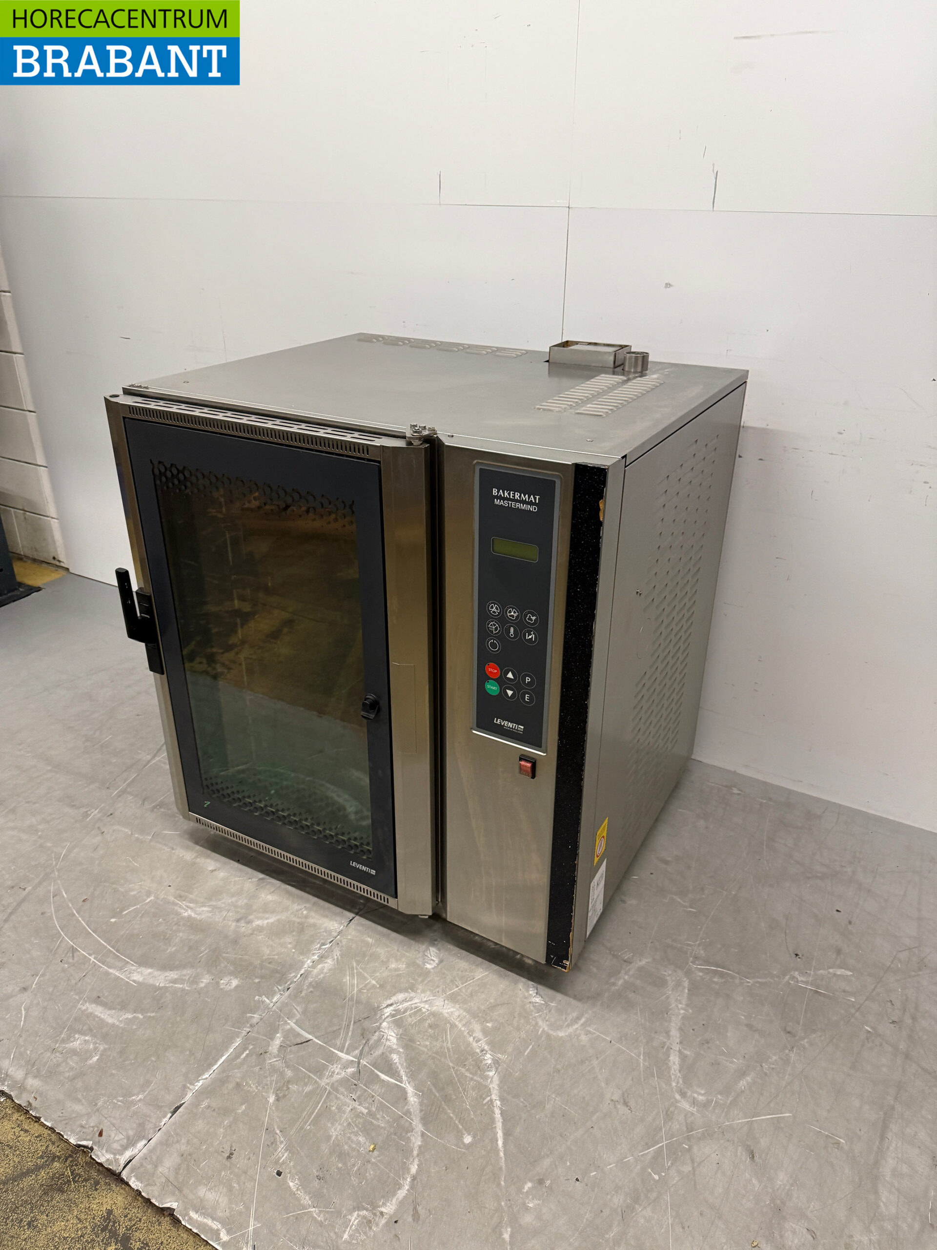 Leventi Four à convection avec injection d'humidité 12 x 60/40 cm 400V Horeca – Image 2