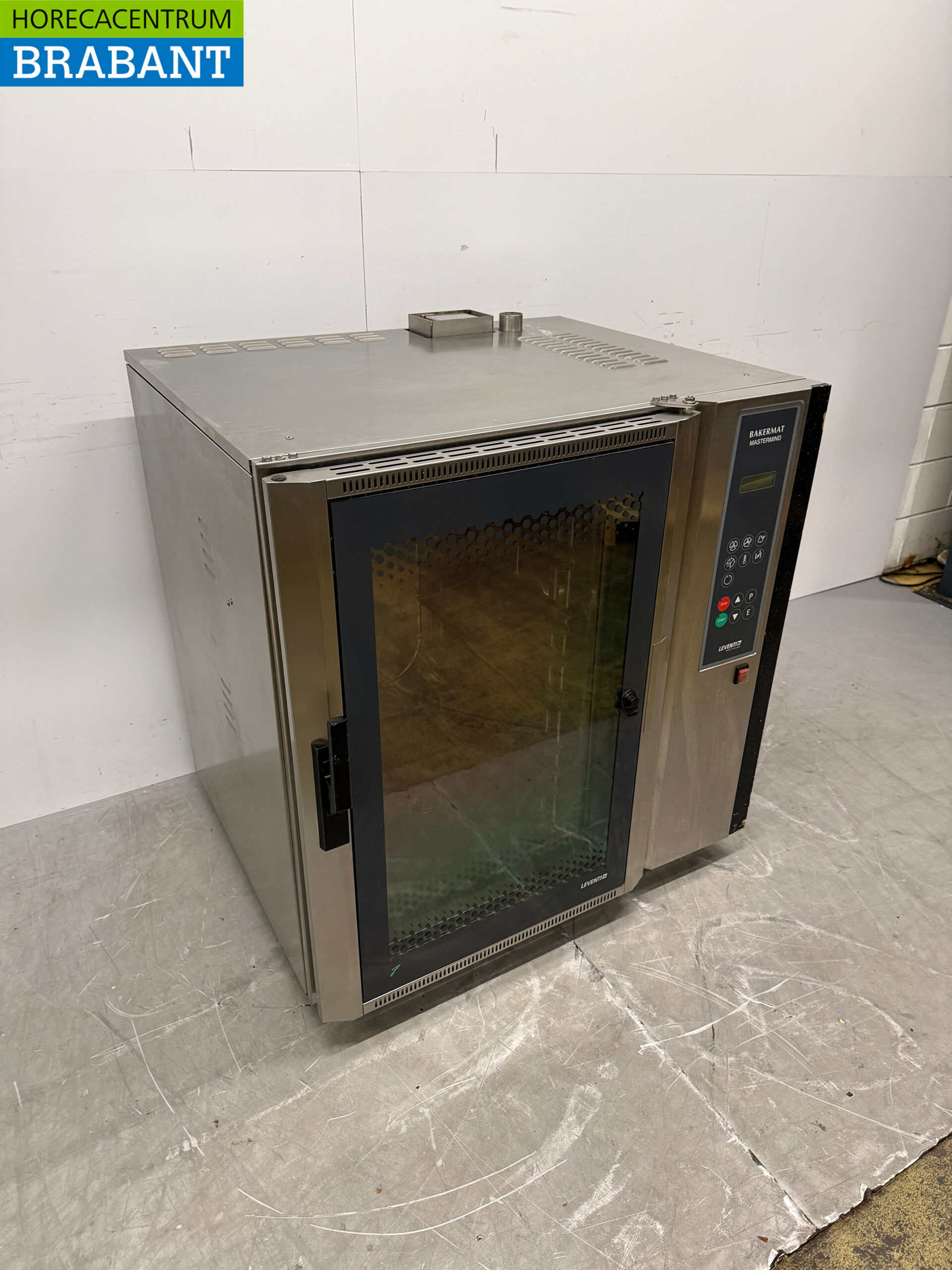 Leventi Four à convection avec injection d'humidité 12 x 60/40 cm 400V Horeca – Image 3