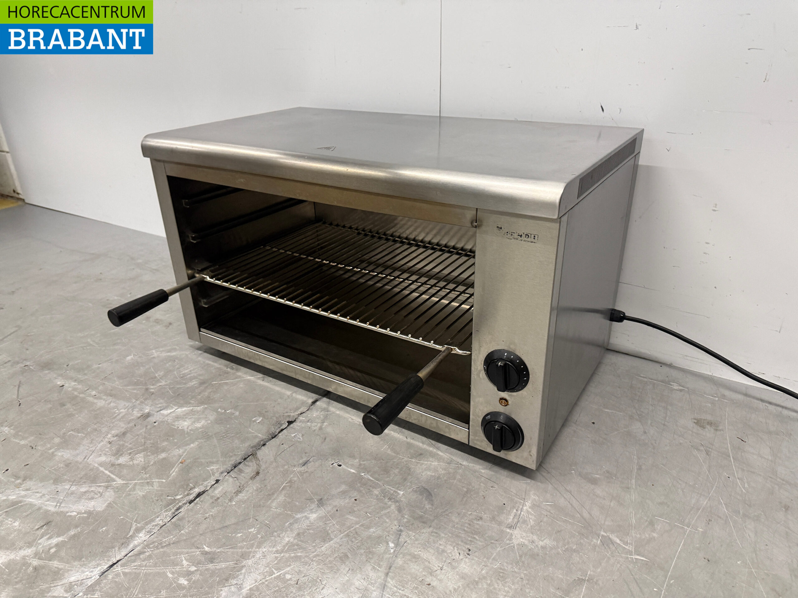 Salamandre Hendi en acier inoxydable 80 cm 230V Horeca – Image 2