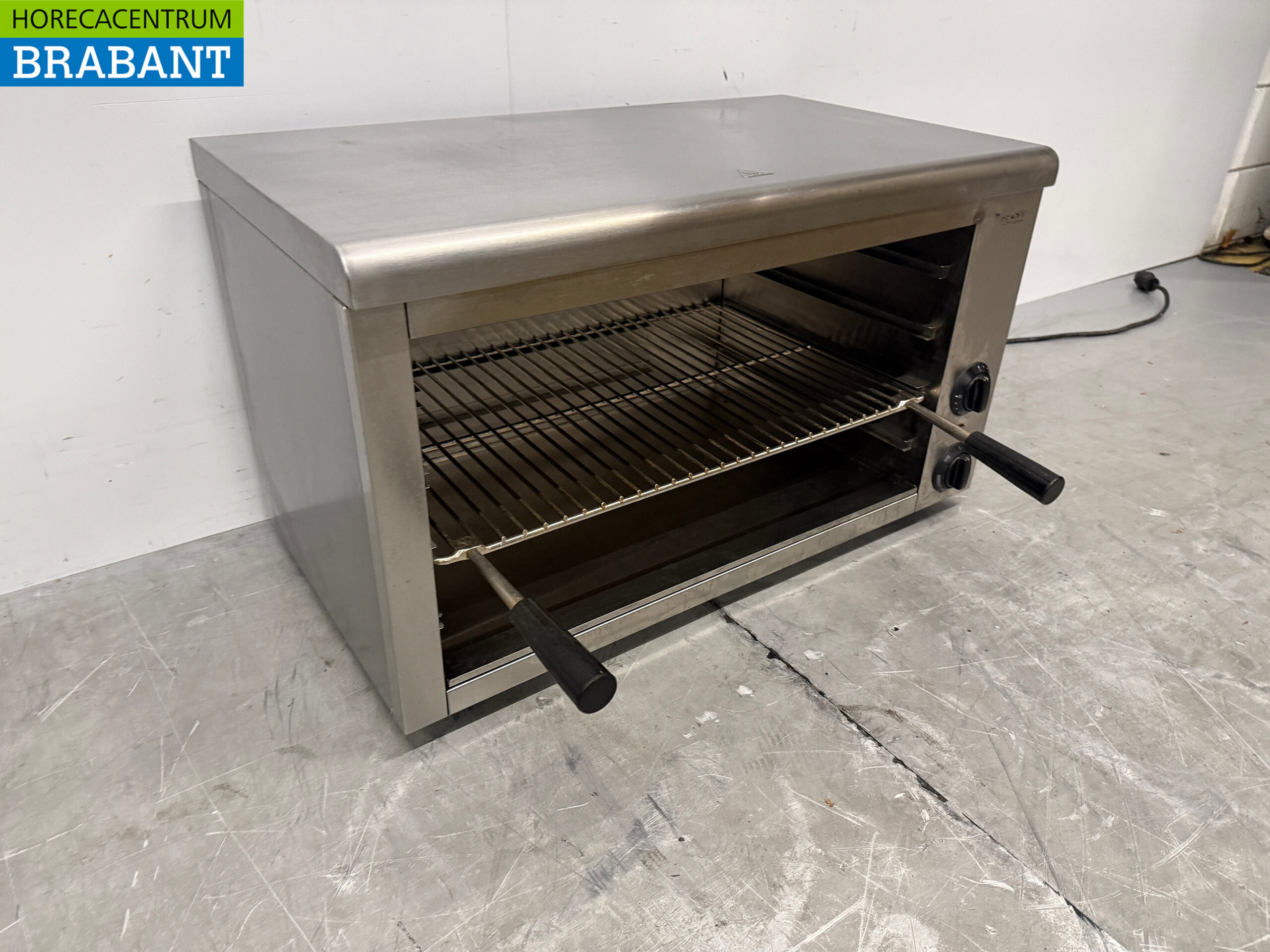 Salamandre Hendi en acier inoxydable 80 cm 230V Horeca – Image 3