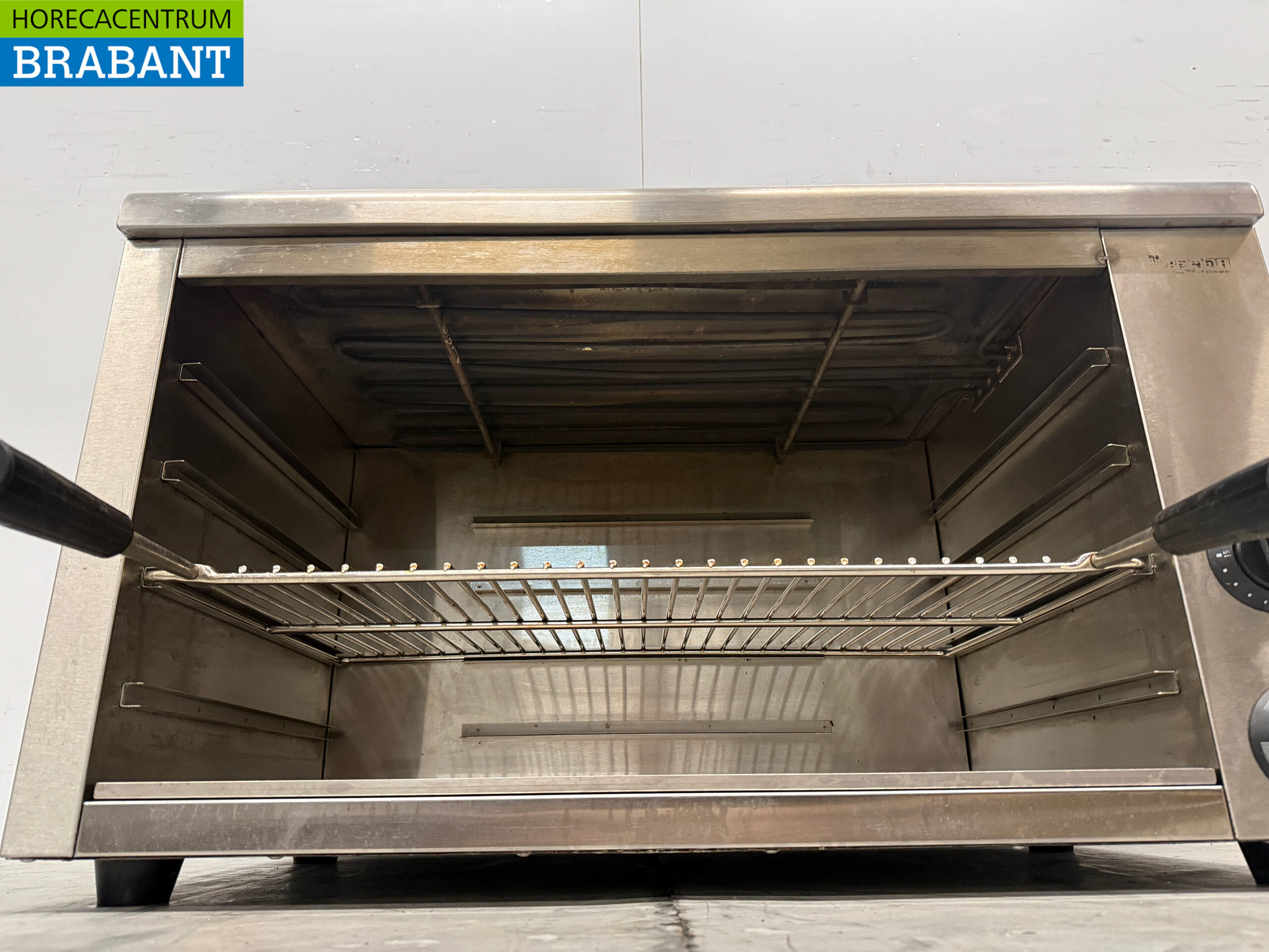 Salamandre Hendi en acier inoxydable 80 cm 230V Horeca – Image 4