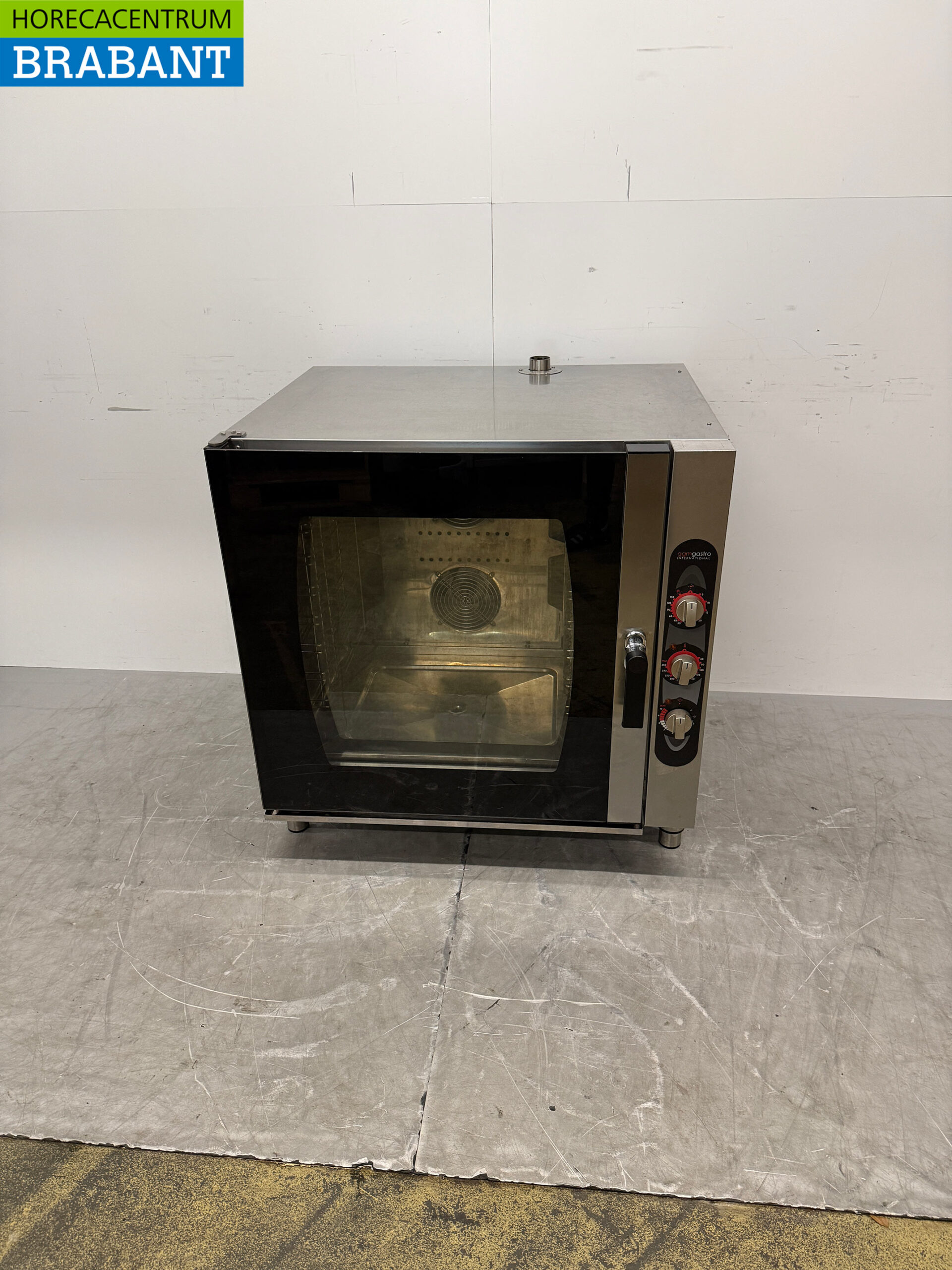 Cuiseur vapeur en acier inoxydable Four mixte à convection 7 x 1/1 GN 400V Horeca
