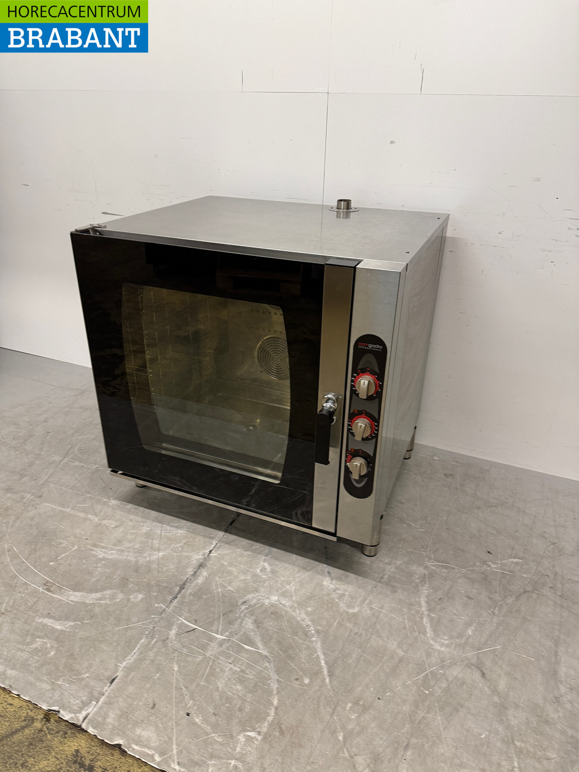 Cuiseur vapeur en acier inoxydable Four mixte à convection 7 x 1/1 GN 400V Horeca – Image 2