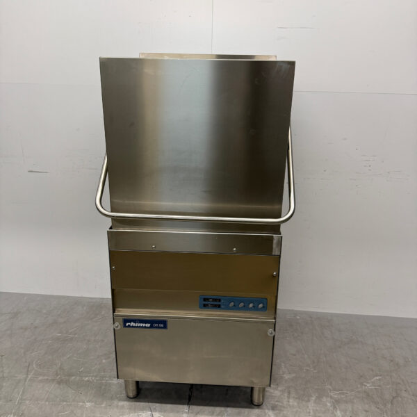 Lave-vaisselle à passage Rhima DR 59 en acier inoxydable 400V Horeca