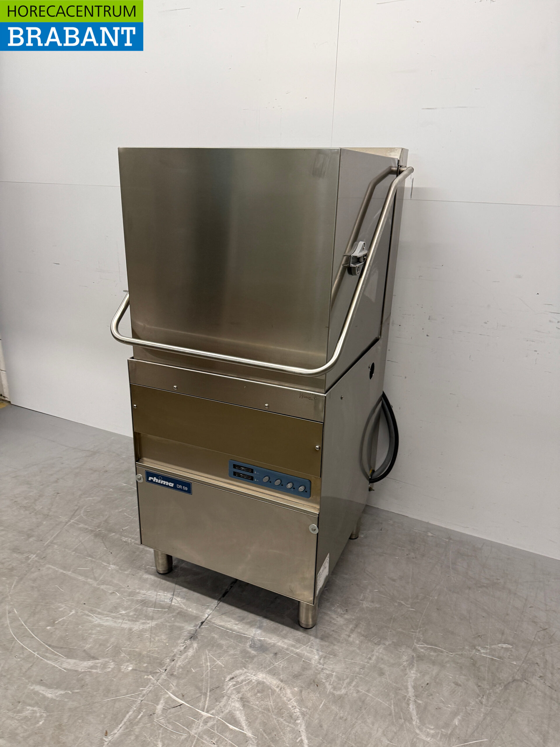 Lave-vaisselle à passage Rhima DR 59 en acier inoxydable 400V Horeca – Image 2