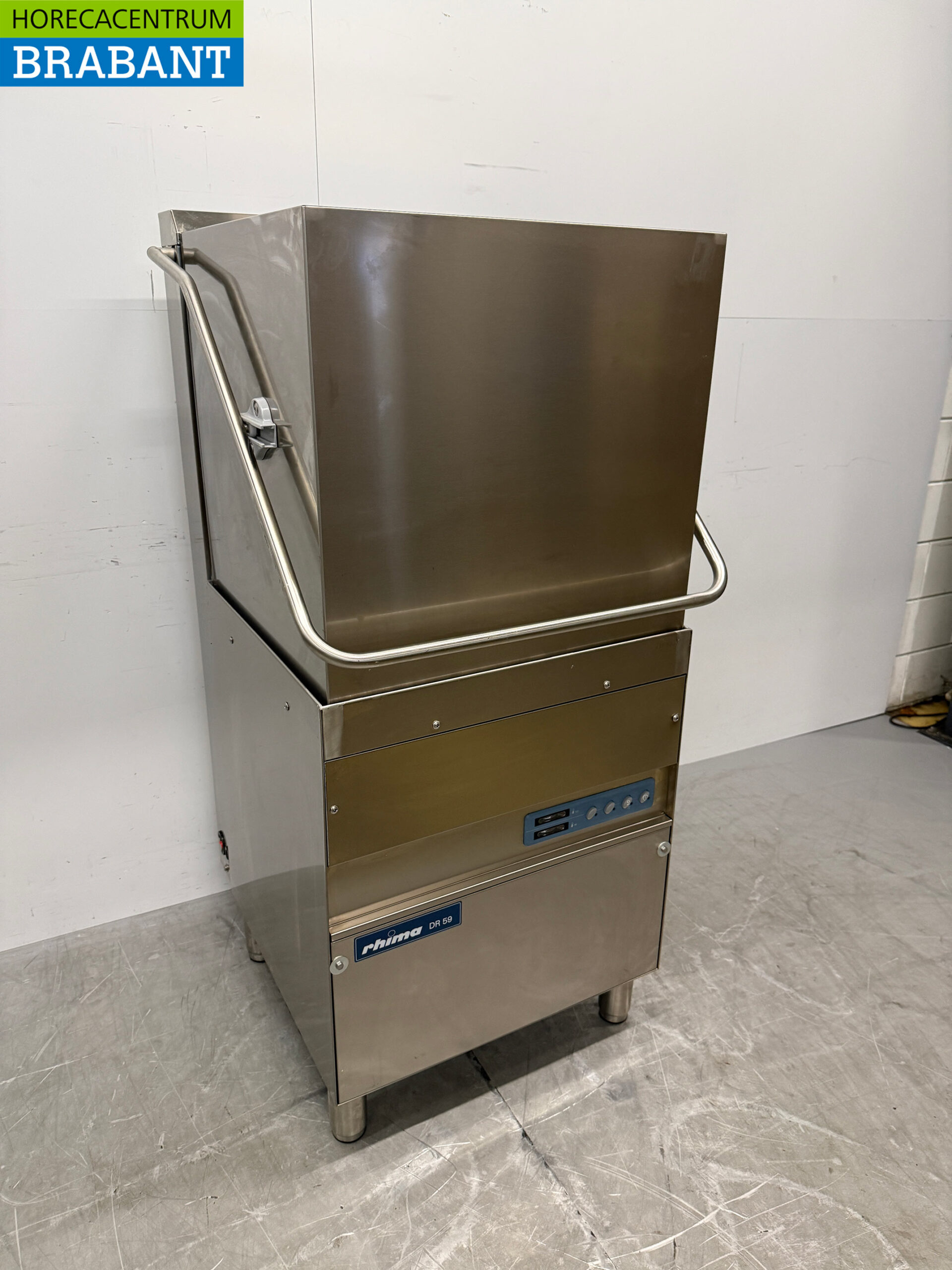 Lave-vaisselle à passage Rhima DR 59 en acier inoxydable 400V Horeca – Image 3