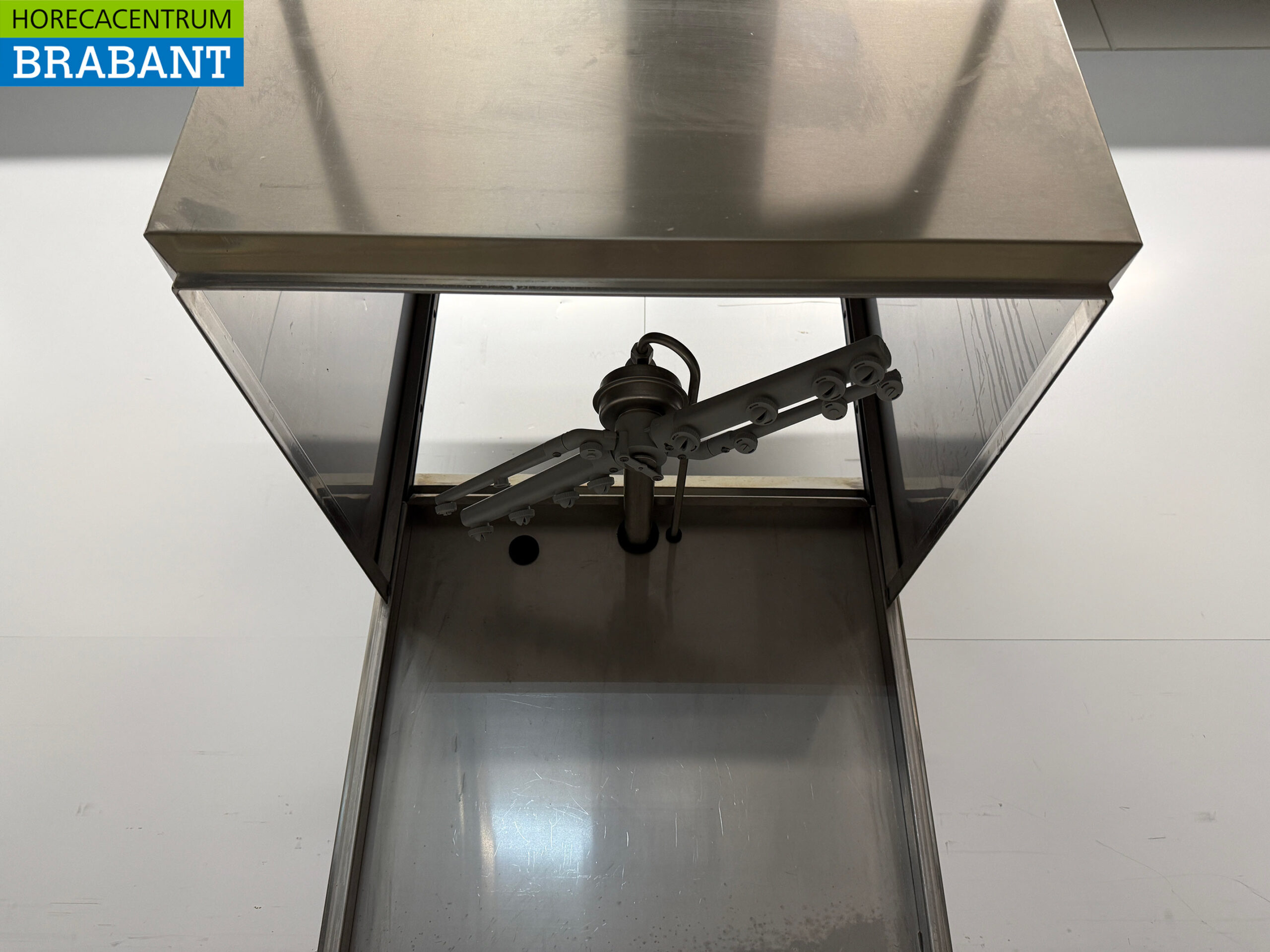Lave-vaisselle à passage Rhima DR 59 en acier inoxydable 400V Horeca – Image 5
