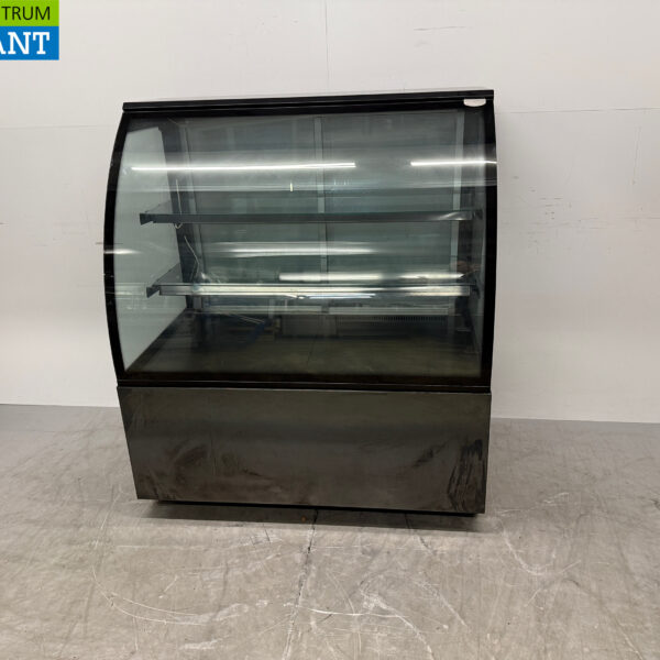 Tecnodom Vitrine réfrigérée Confiseur 2 portes coulissantes 120 cm 230V Horeca