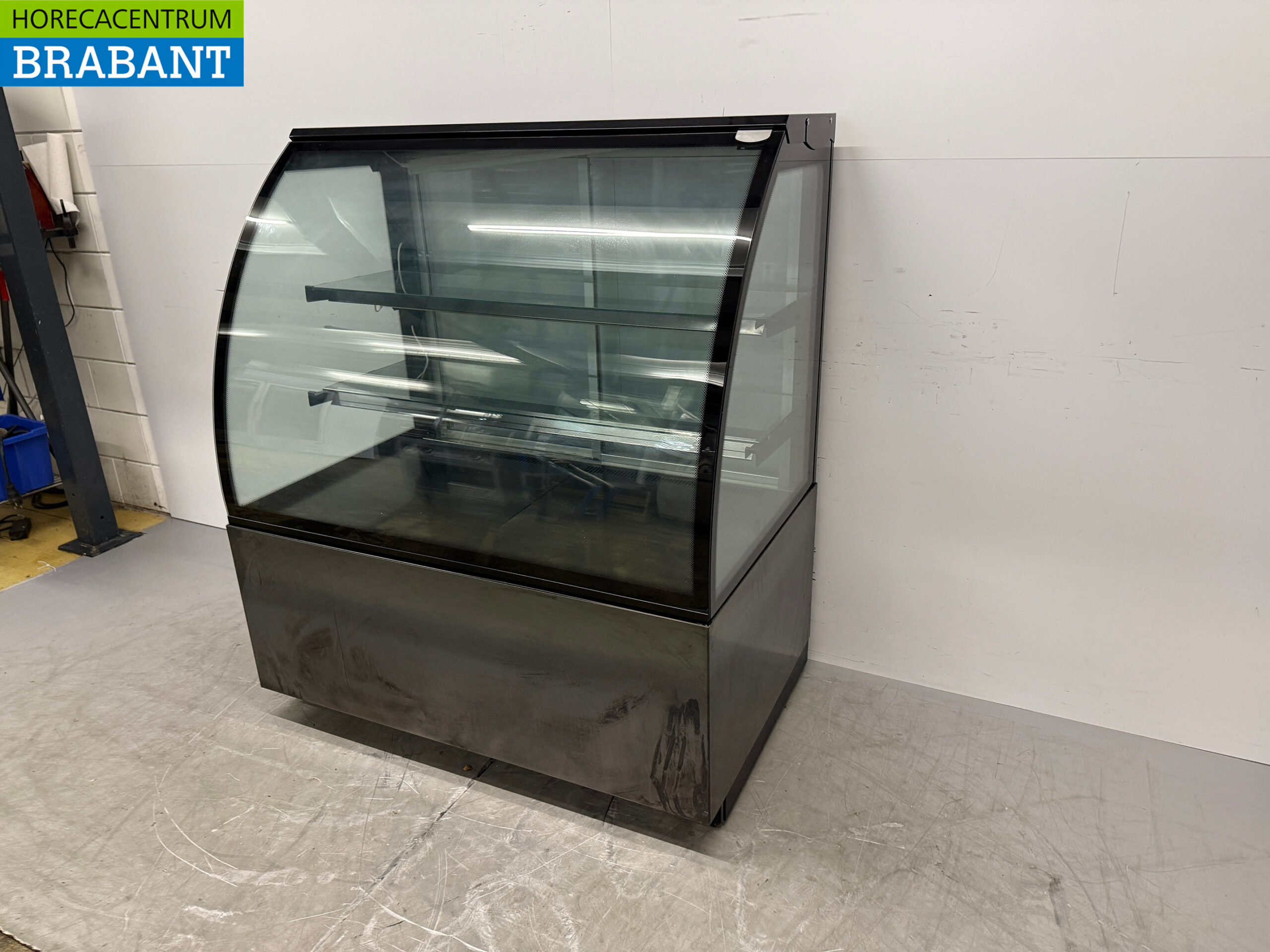 Tecnodom Vitrine réfrigérée Confiseur 2 portes coulissantes 120 cm 230V Horeca – Image 2