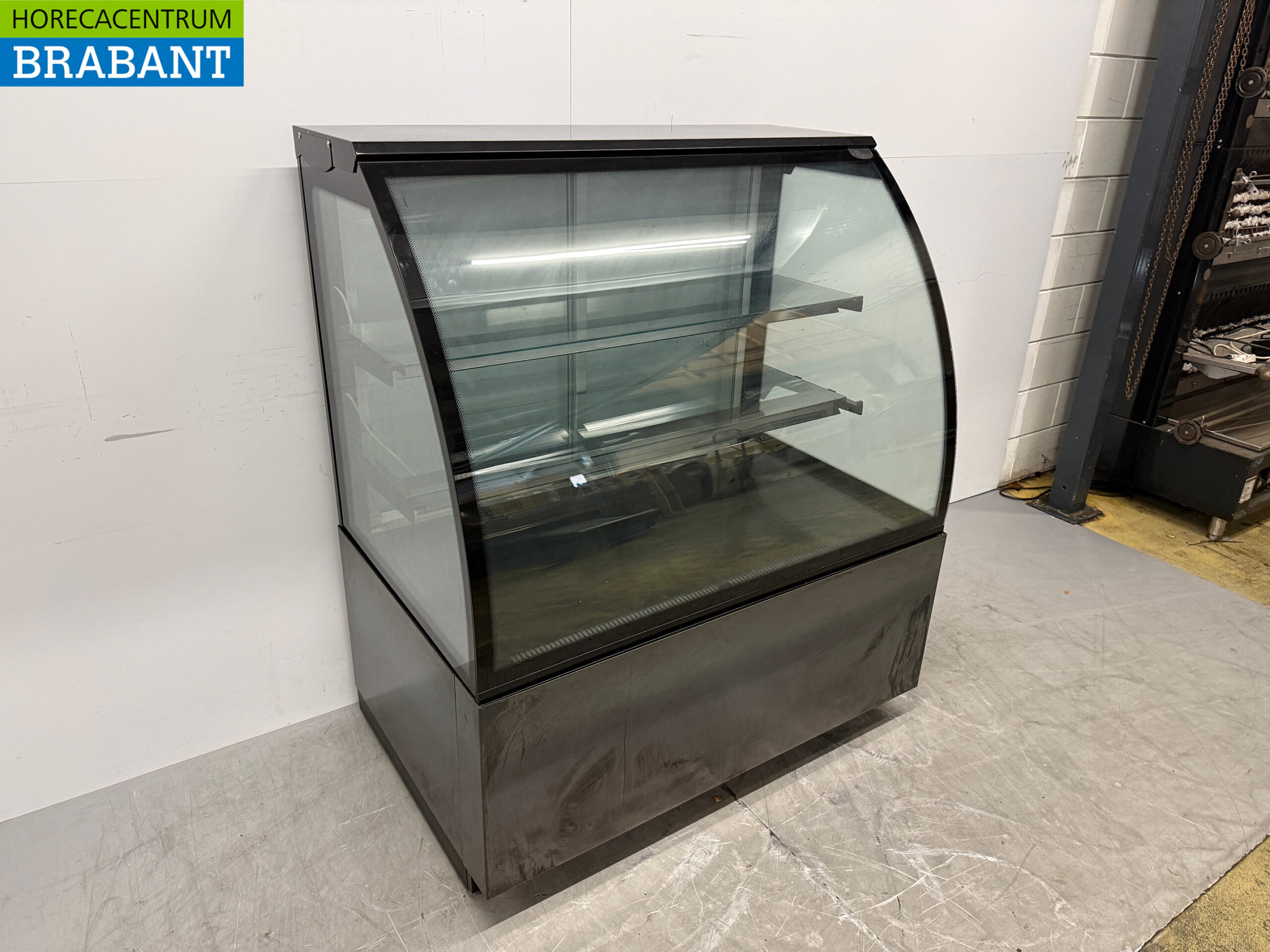 Tecnodom Vitrine réfrigérée Confiseur 2 portes coulissantes 120 cm 230V Horeca – Image 3