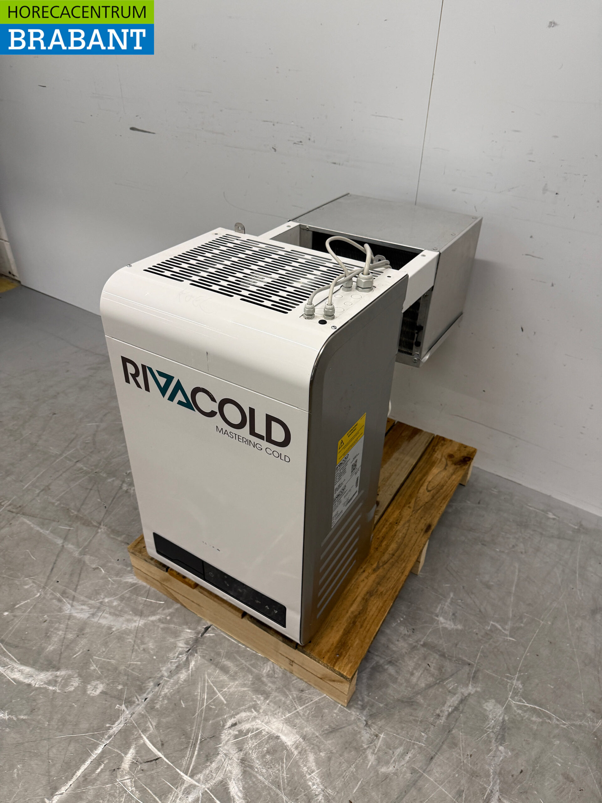 Acier inoxydable Rivacold Cellule de congélation Cellule de congélation enfichable Monobloc Unité murale 7,4 m3 400V Horeca – Image 2