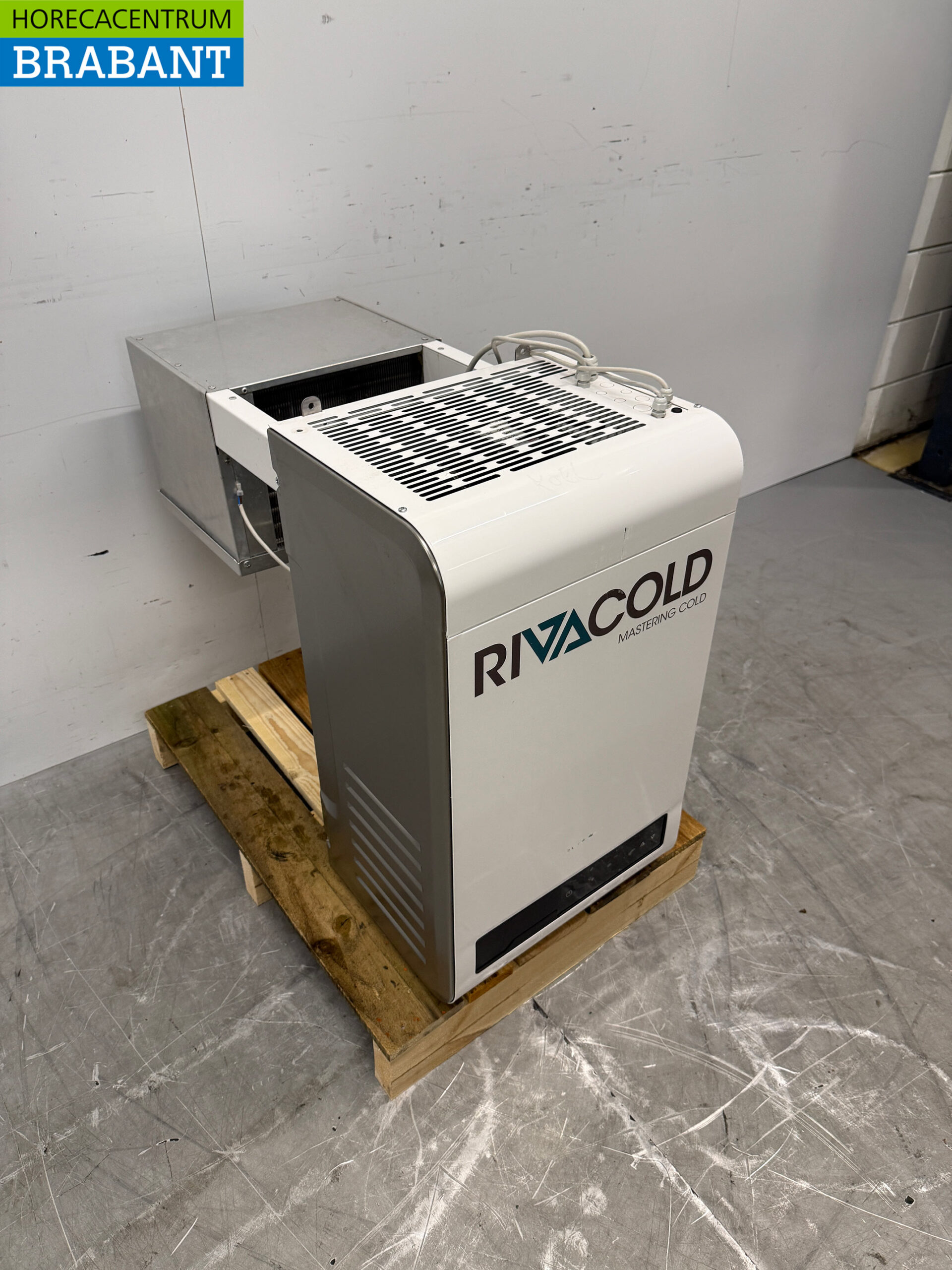 Acier inoxydable Rivacold Cellule de congélation Cellule de congélation enfichable Monobloc Unité murale 7,4 m3 400V Horeca – Image 3