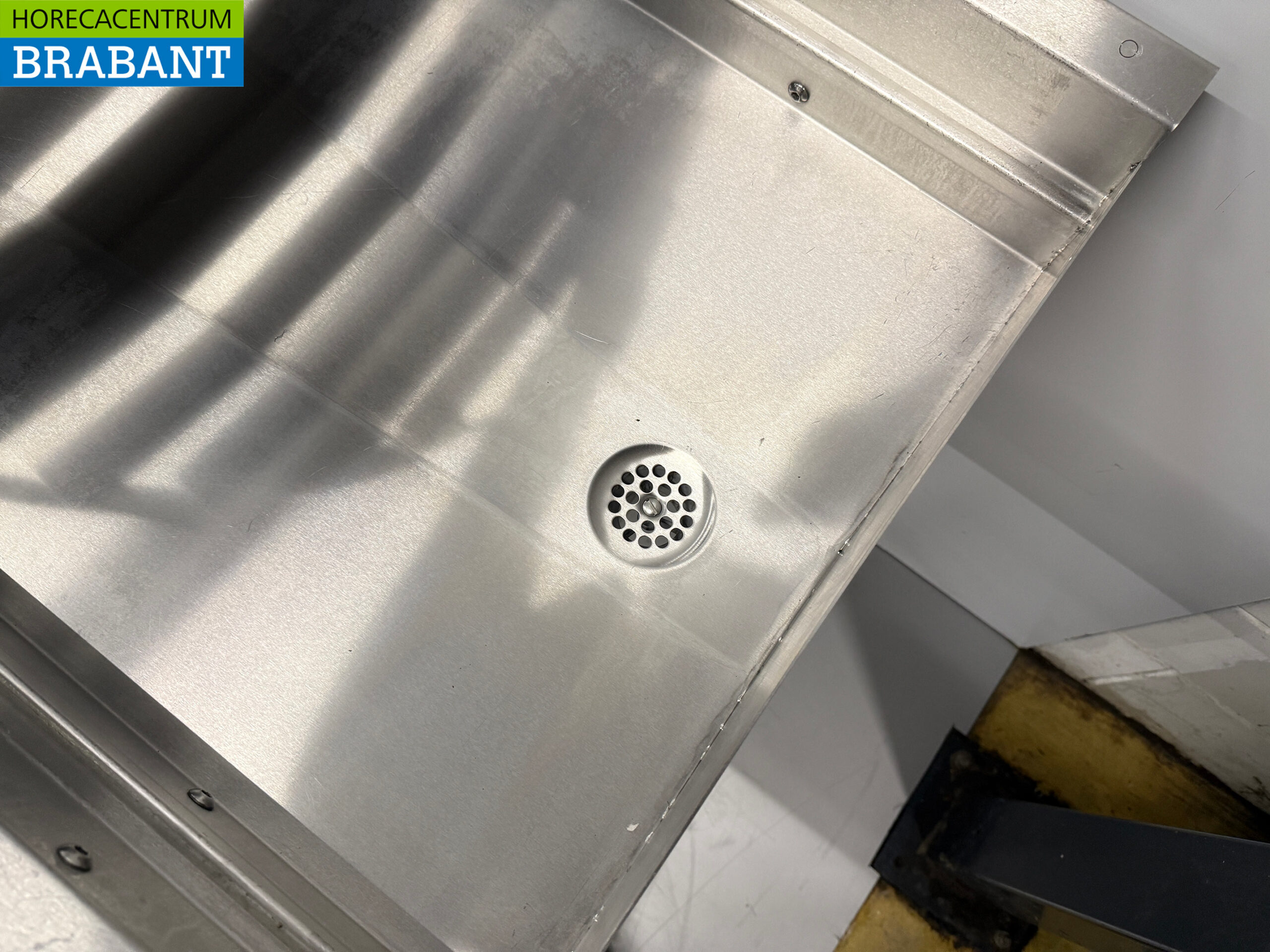 Acier inoxydable Wexiodisk Table d'égouttage Convoyeur à rouleaux T.B.V. Lave-vaisselle coulissant 310 cm Horeca – Image 5