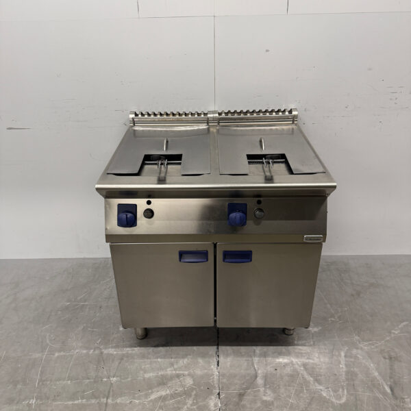 Friteuse double Electrolux en acier inoxydable 2 x 7 litres GAS Restauration