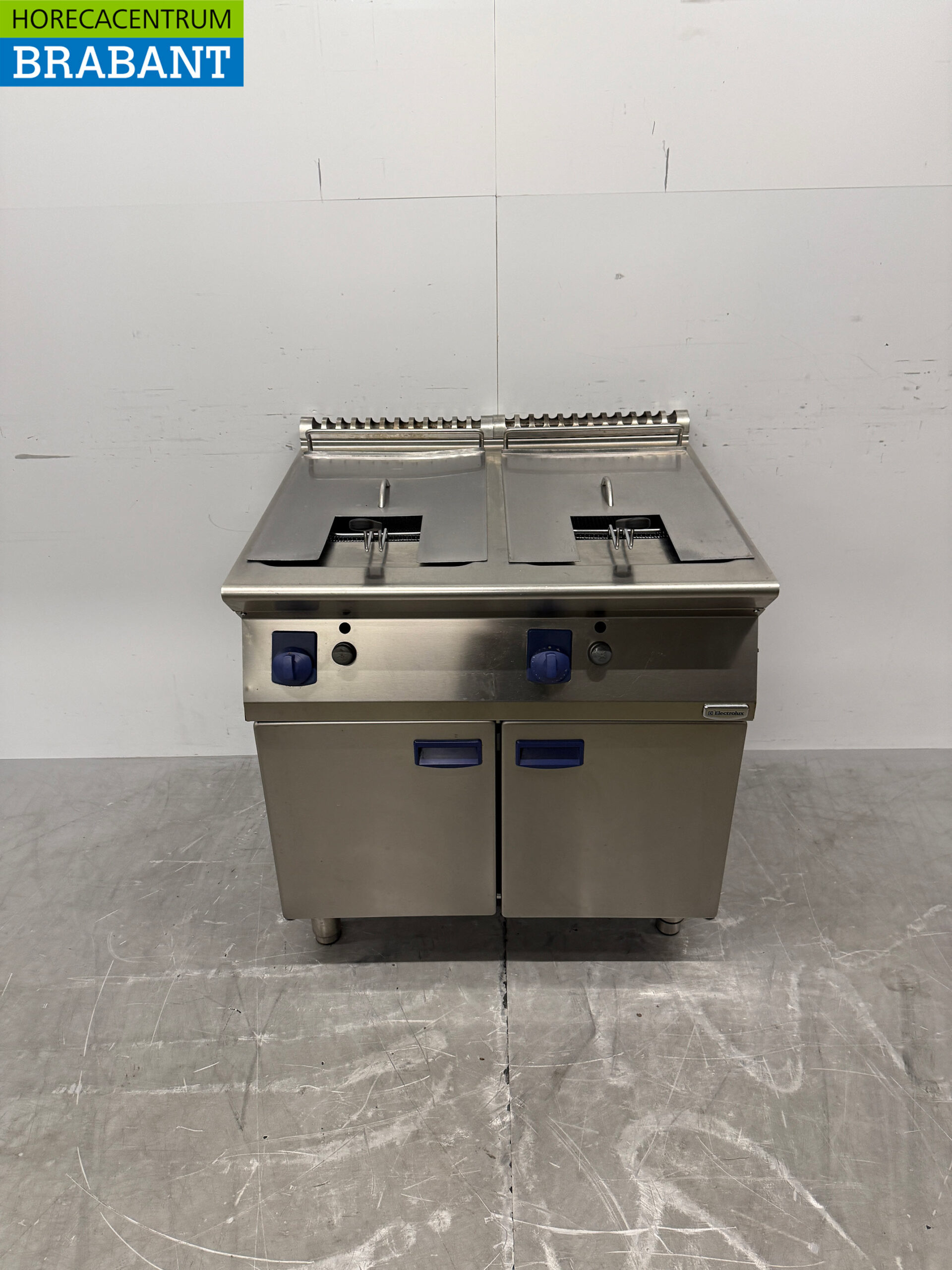 Friteuse double Electrolux en acier inoxydable 2 x 7 litres GAS Restauration