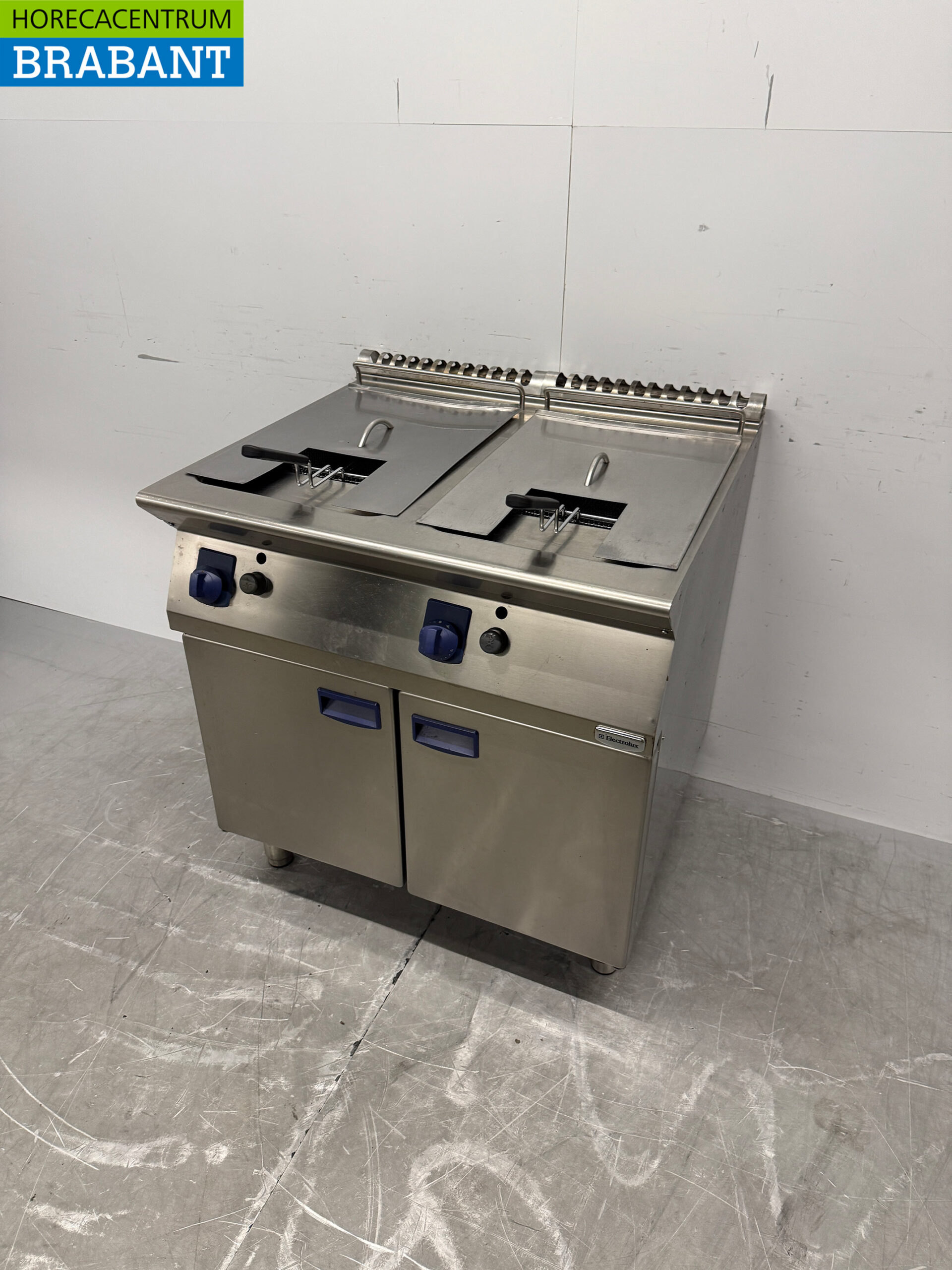 Friteuse double Electrolux en acier inoxydable 2 x 7 litres GAS Restauration – Image 2