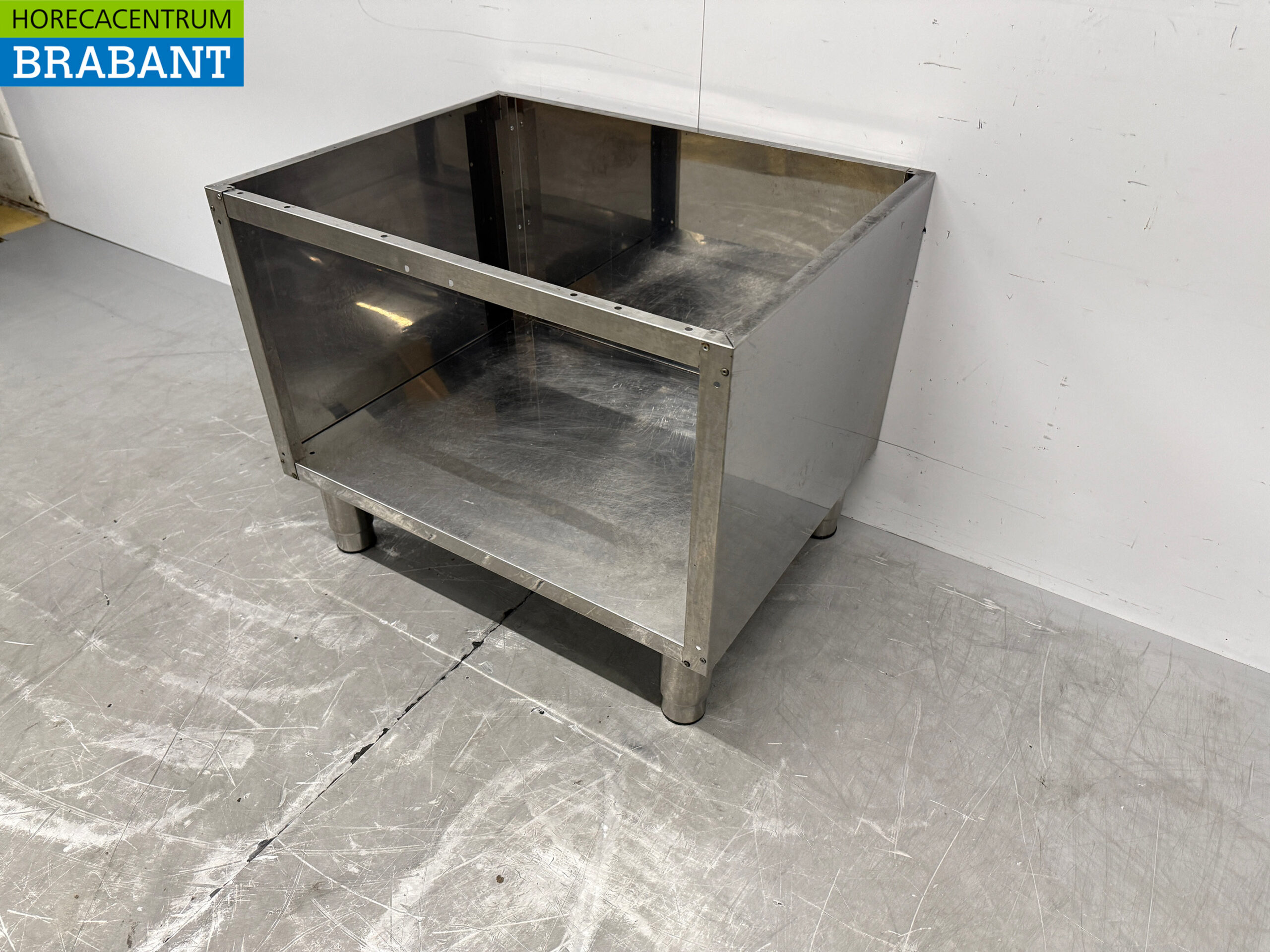 Armoire basse en acier inoxydable 70 x 54 x 56,5 cm Restauration – Image 2