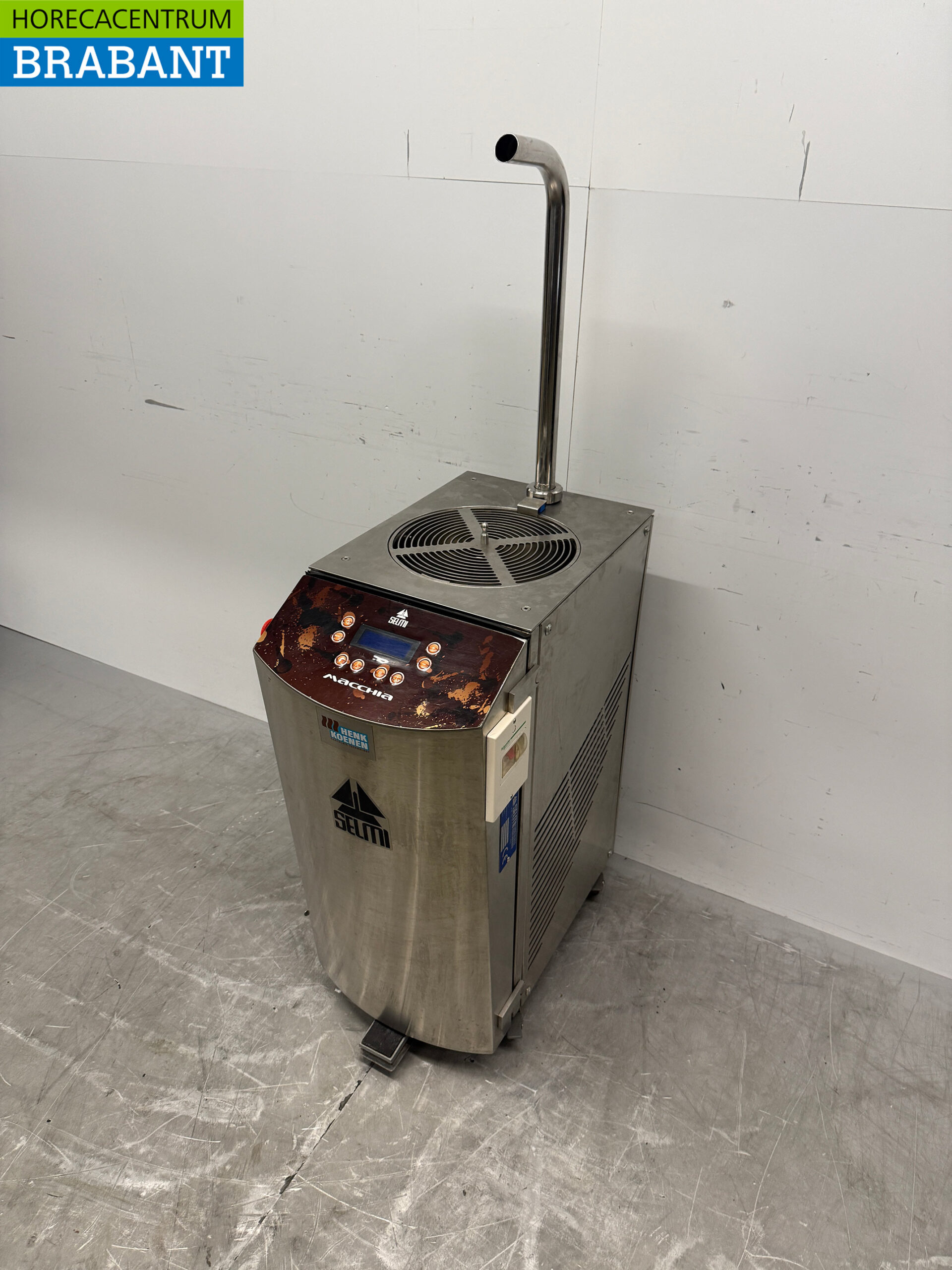 Tempéreuse à chocolat Selmi Macchia en acier inoxydable 10 kilos 230V Horeca – Image 2