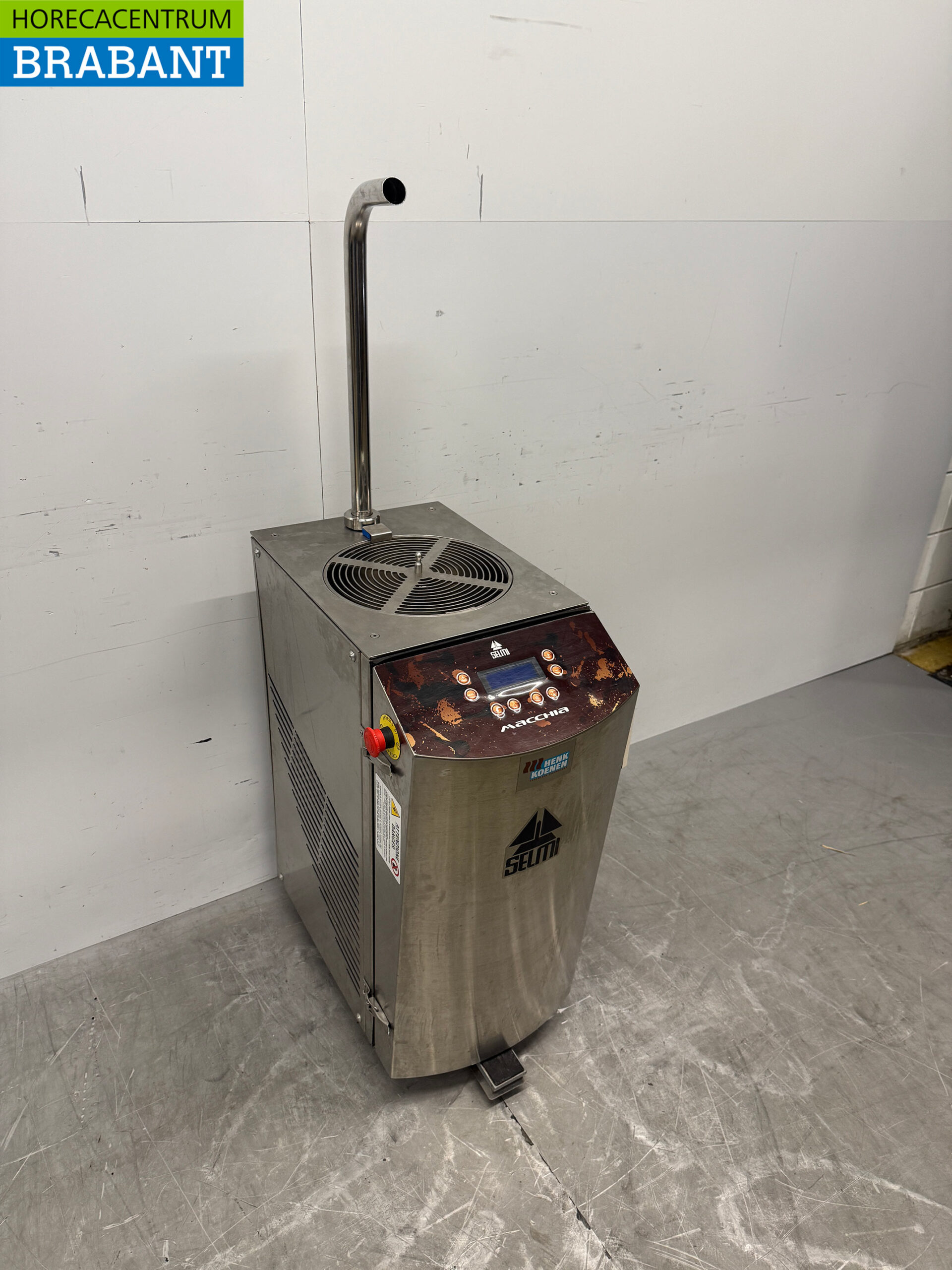 Tempéreuse à chocolat Selmi Macchia en acier inoxydable 10 kilos 230V Horeca – Image 3