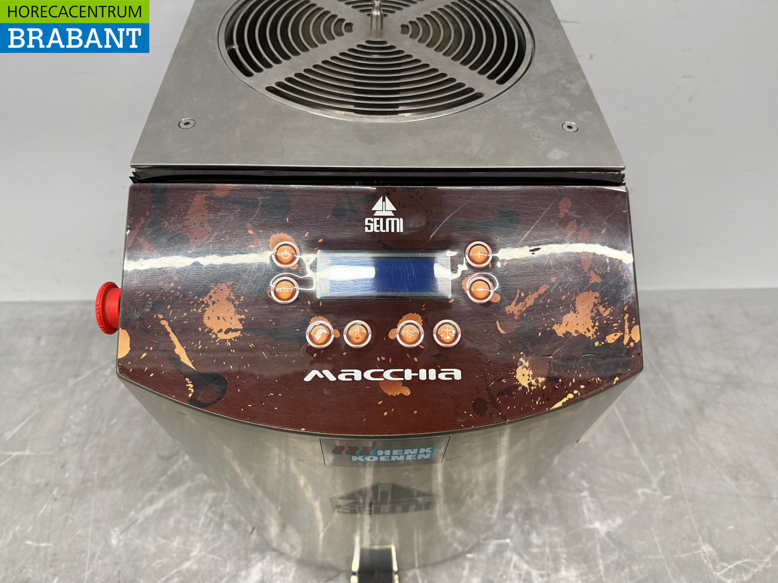 Tempéreuse à chocolat Selmi Macchia en acier inoxydable 10 kilos 230V Horeca – Image 5