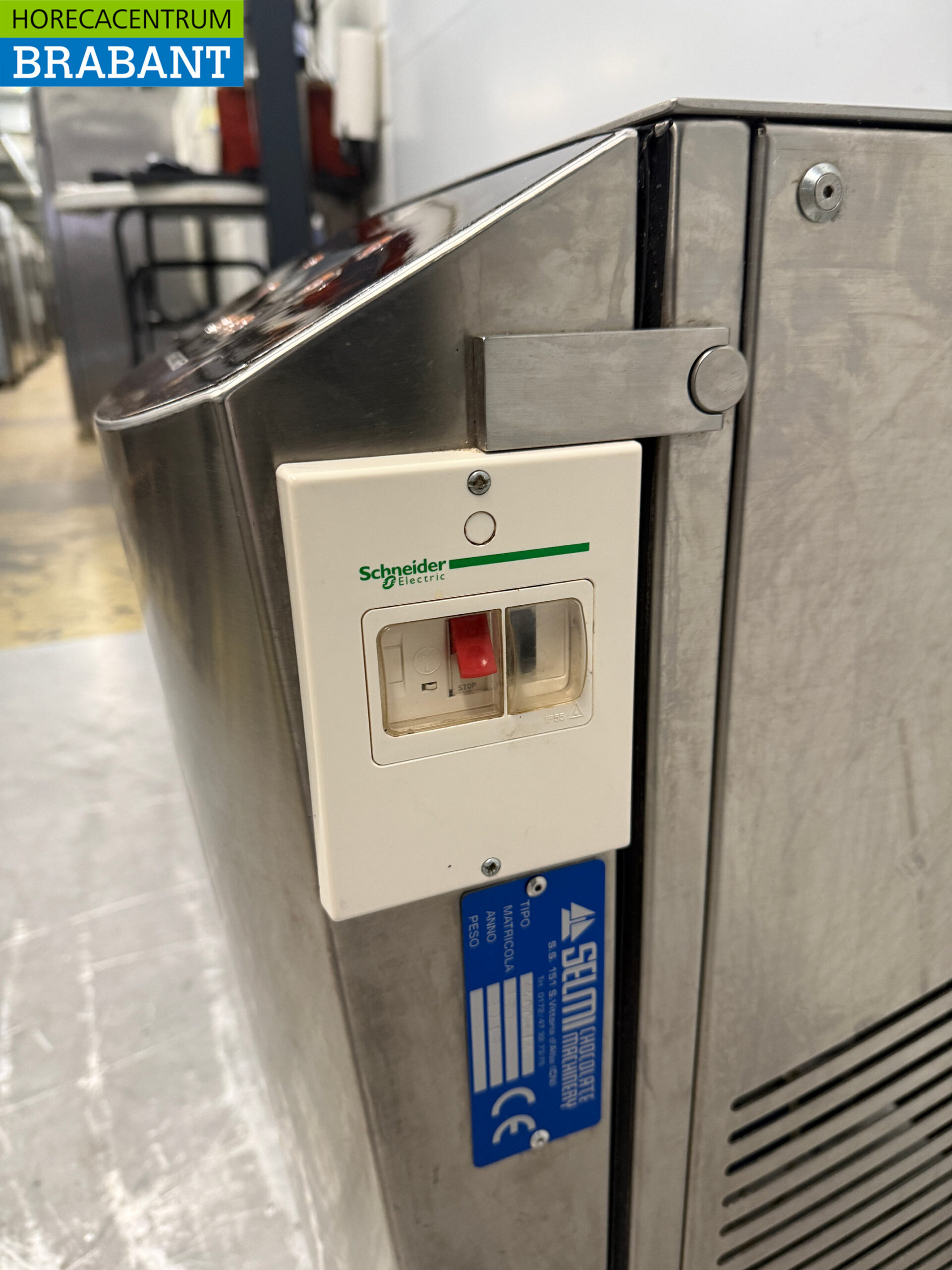 Tempéreuse à chocolat Selmi Macchia en acier inoxydable 10 kilos 230V Horeca – Image 6