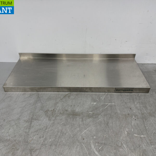 Etagère murale en acier inoxydable 80 x 30 cm Horeca