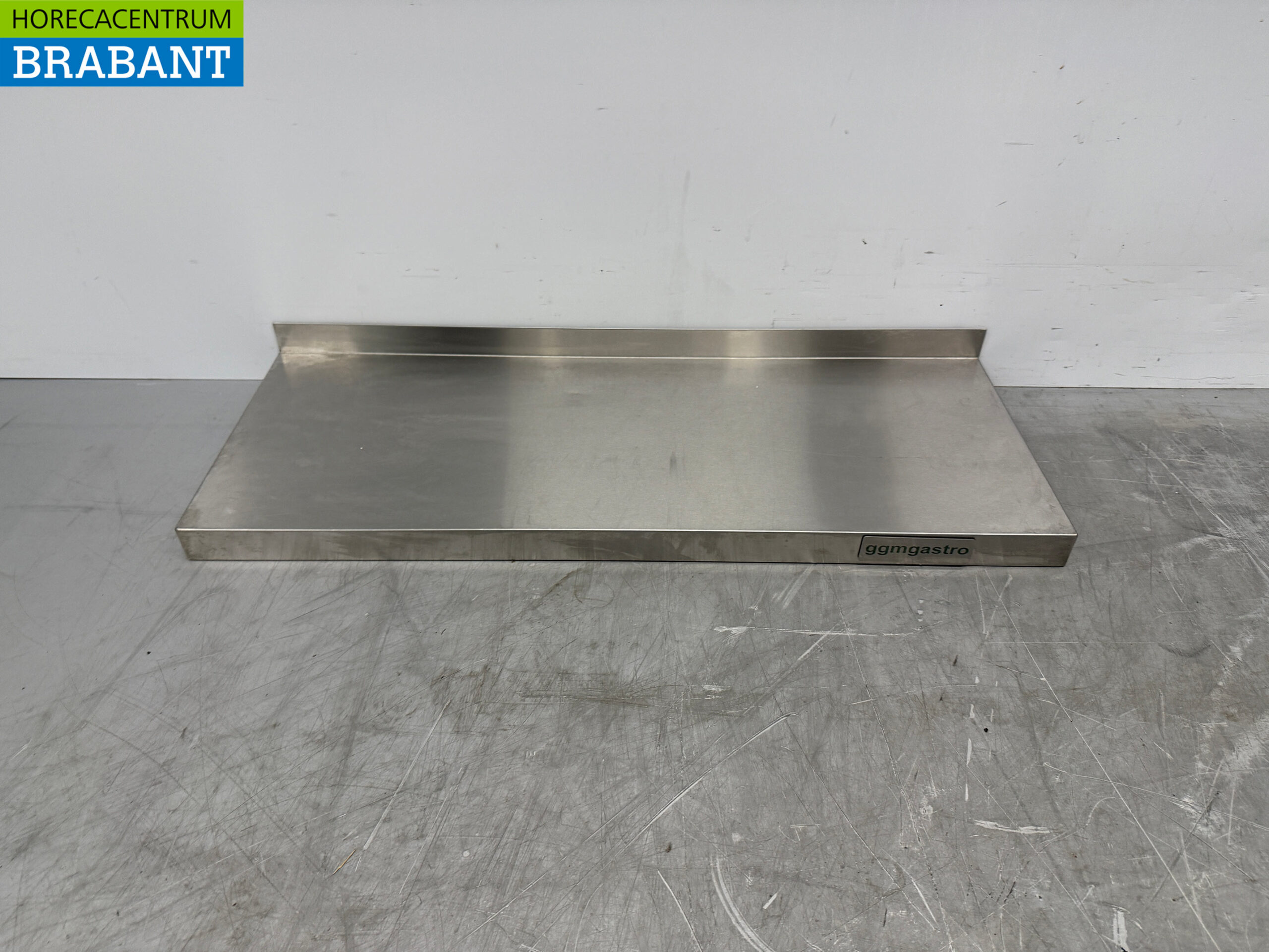 Etagère murale en acier inoxydable 80 x 30 cm Horeca