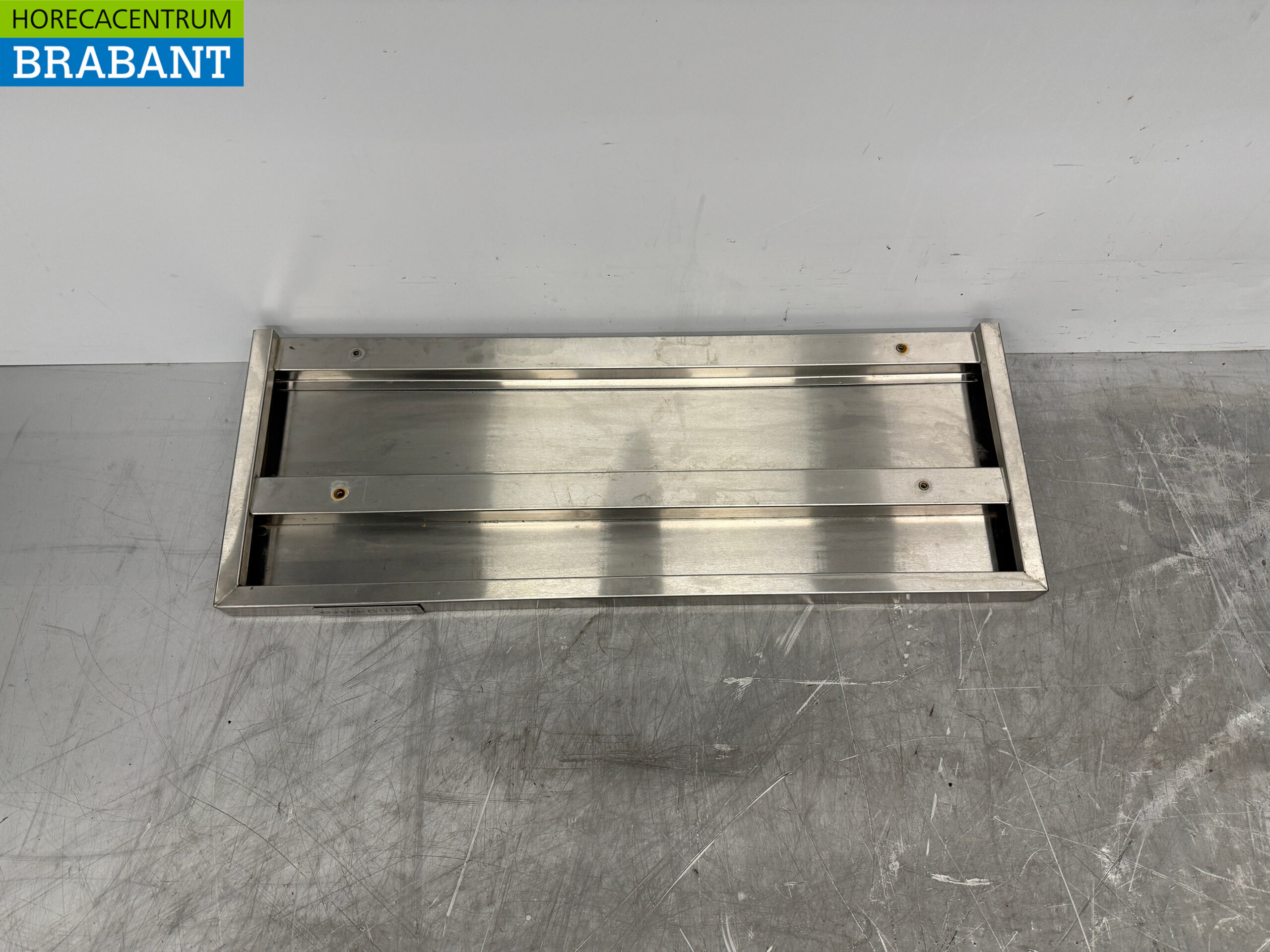 Etagère murale en acier inoxydable 80 x 30 cm Horeca – Image 4