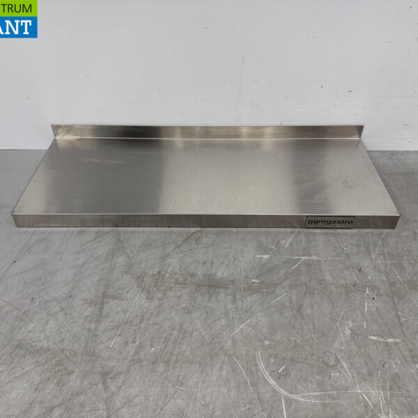 Etagère murale en acier inoxydable 80 x 30 cm Horeca