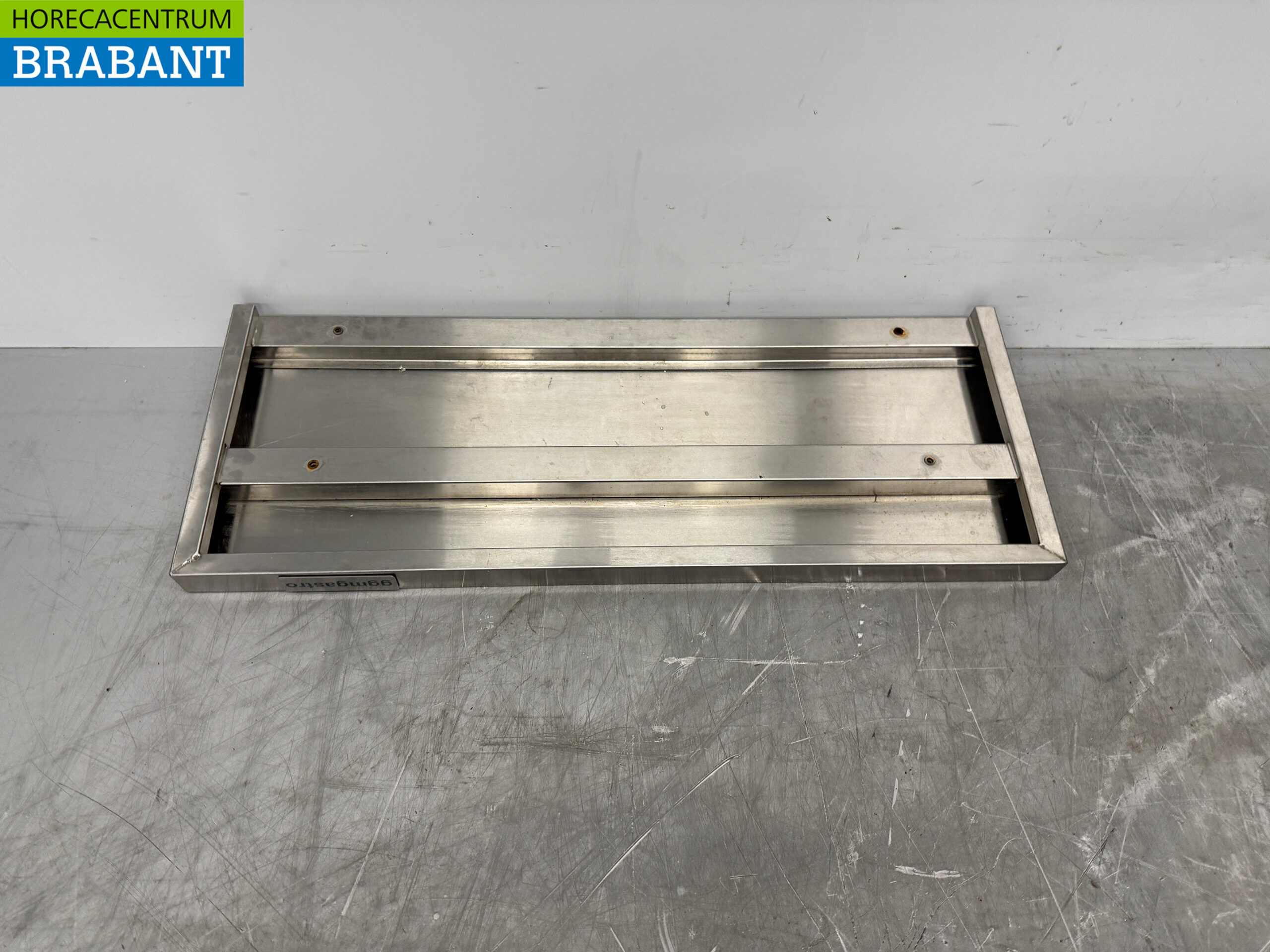 Etagère murale en acier inoxydable 80 x 30 cm Horeca – Image 4