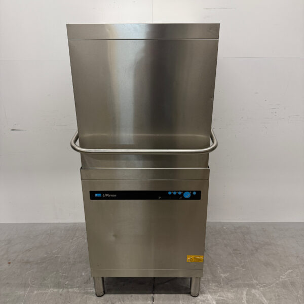 Lave-vaisselle à passage Meiko en acier inoxydable avec pompe de vidange 400V Horeca