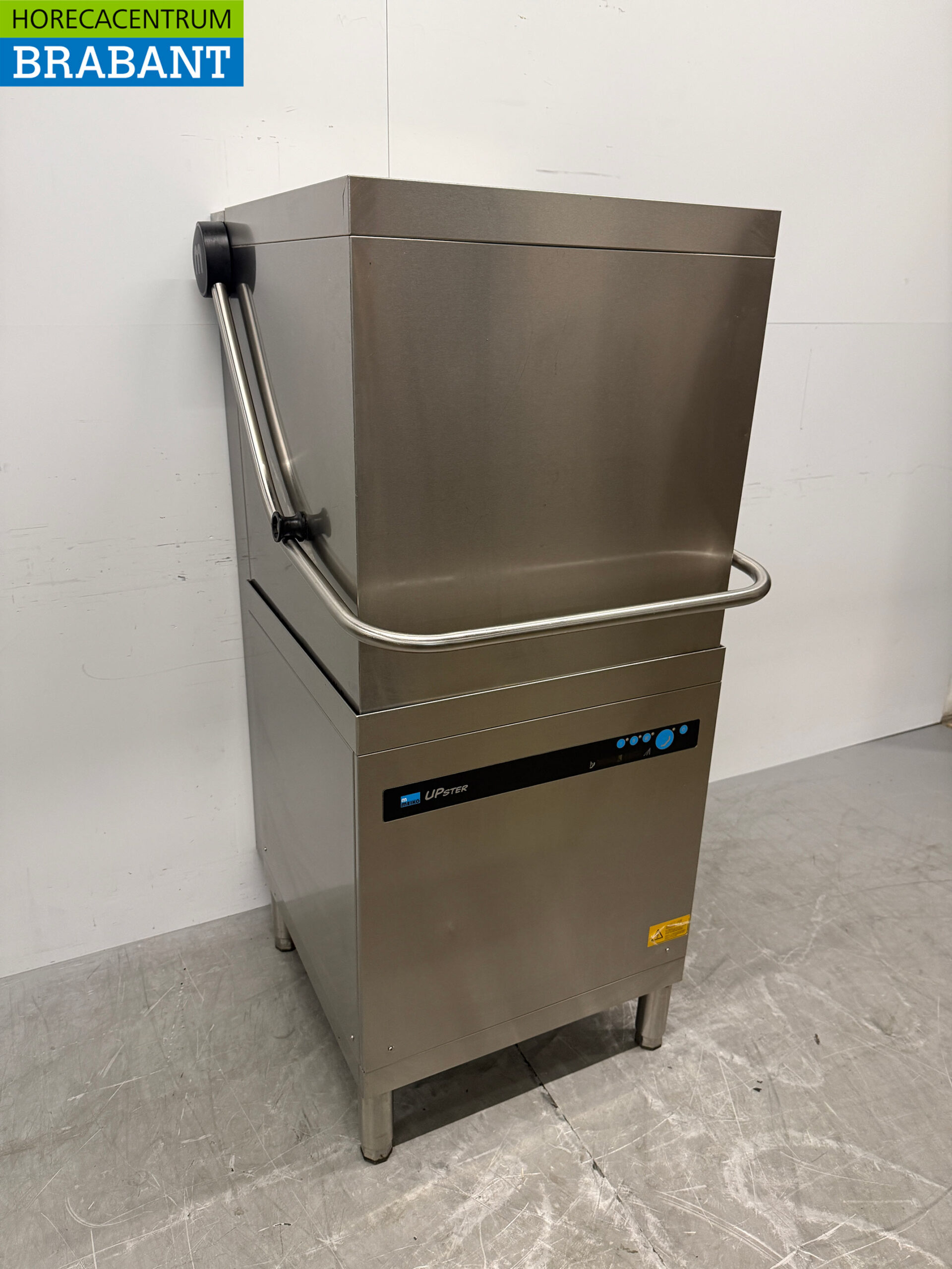 Lave-vaisselle à passage Meiko en acier inoxydable avec pompe de vidange 400V Horeca – Image 3