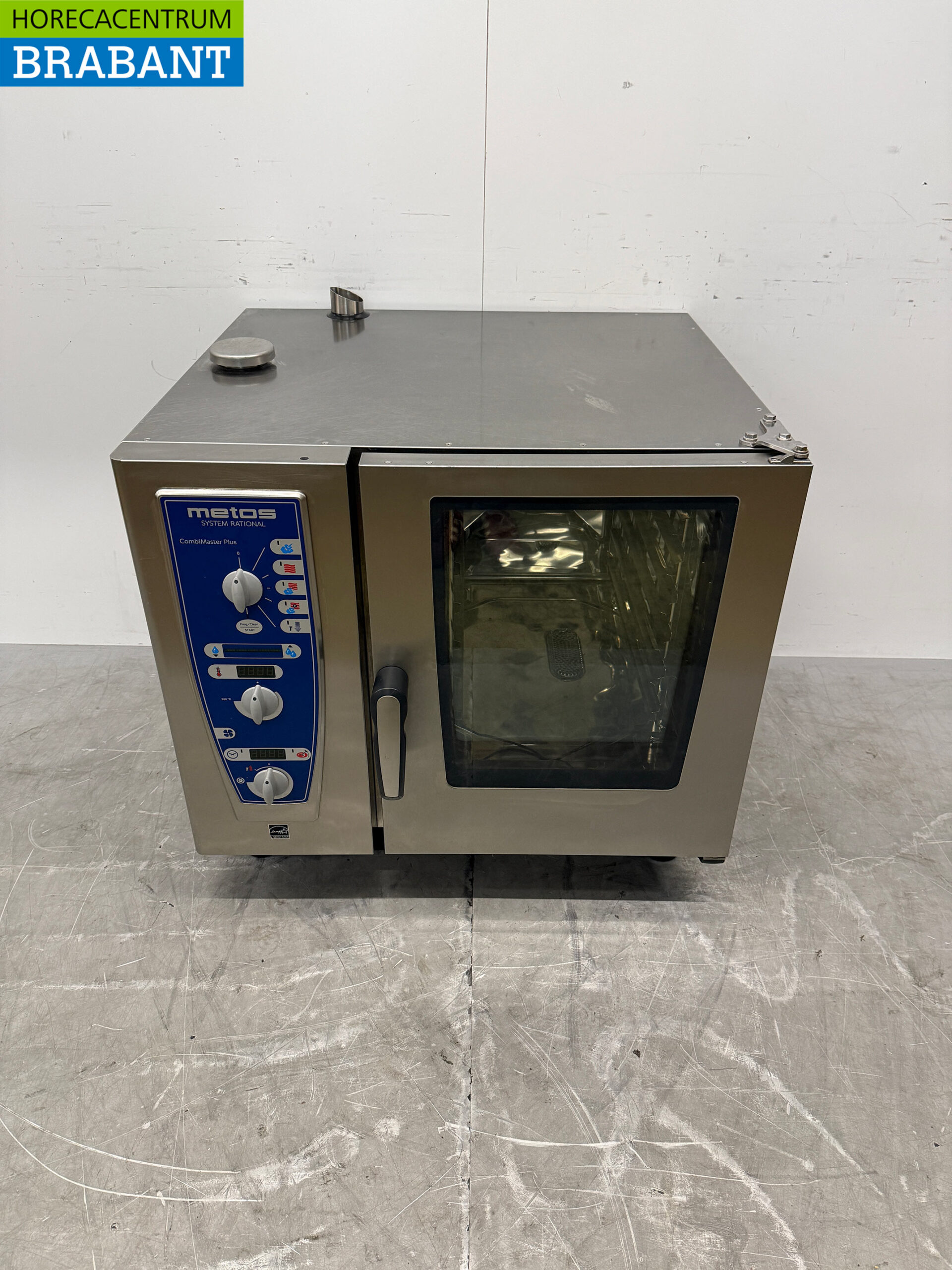 Acier inoxydable Rational Combimaster Plus Combisteamer 6 x 1/1 GN 400V Horeca