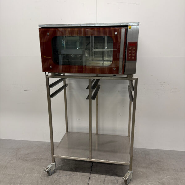 Four à convection Fri-Jado en acier inoxydable avec injection d'humidité 3 x 60/40 cm 230V Horeca