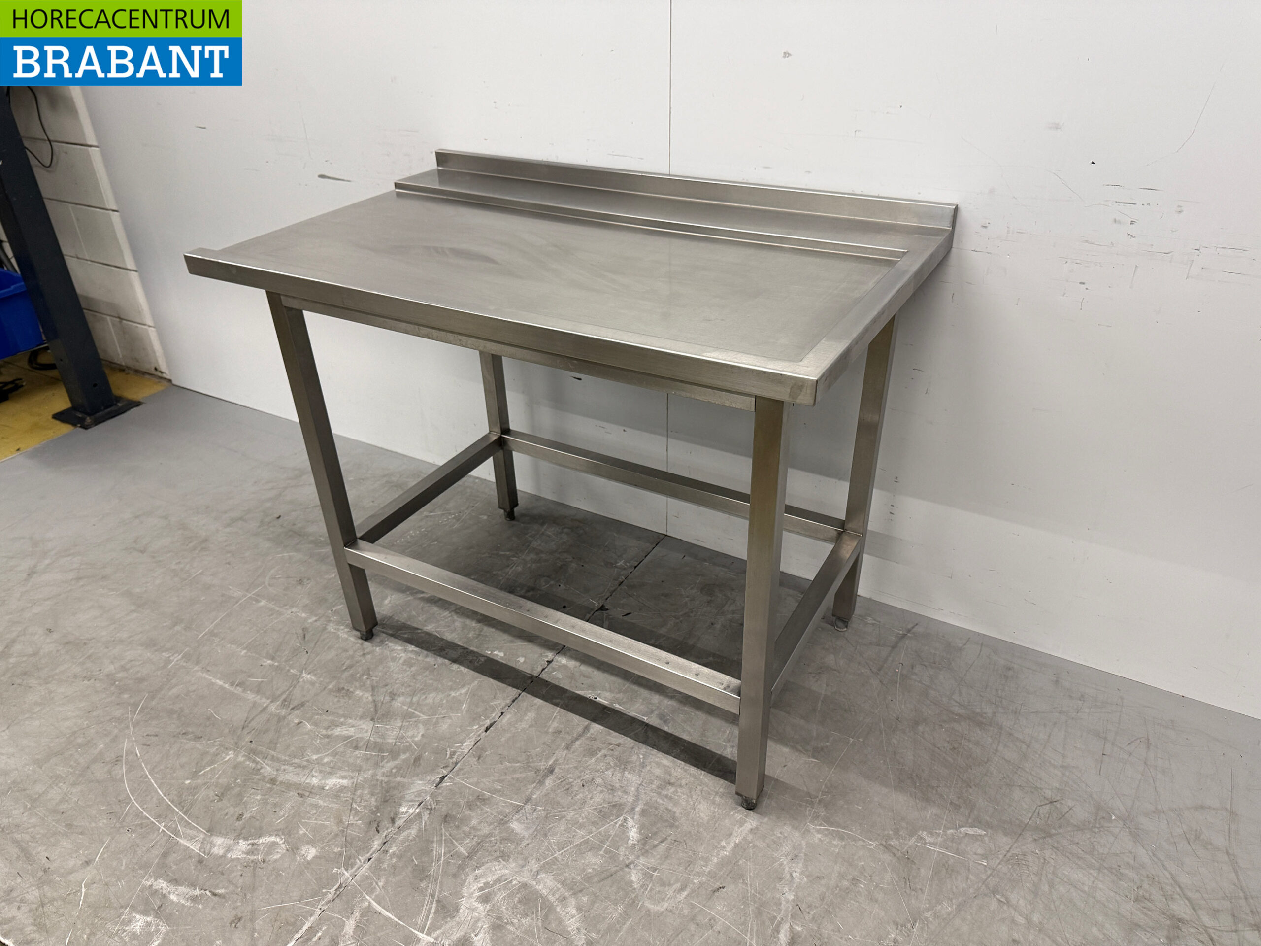 Acier inoxydable Table d'égouttage pour lave-vaisselle à passage 120 x 72,5 x 87,5 cm Horeca – Image 2