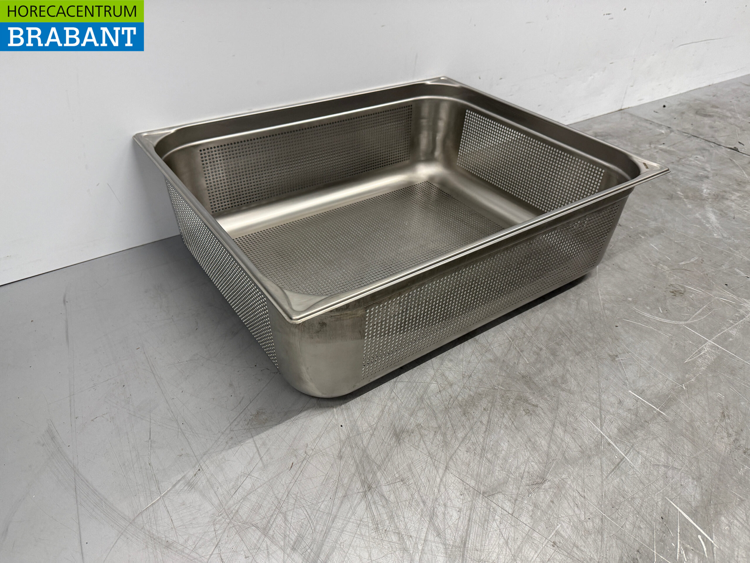 Acier inoxydable Blanco 2/1 GN - Bac gastronorme perforé 200 mm Restauration – Image 3