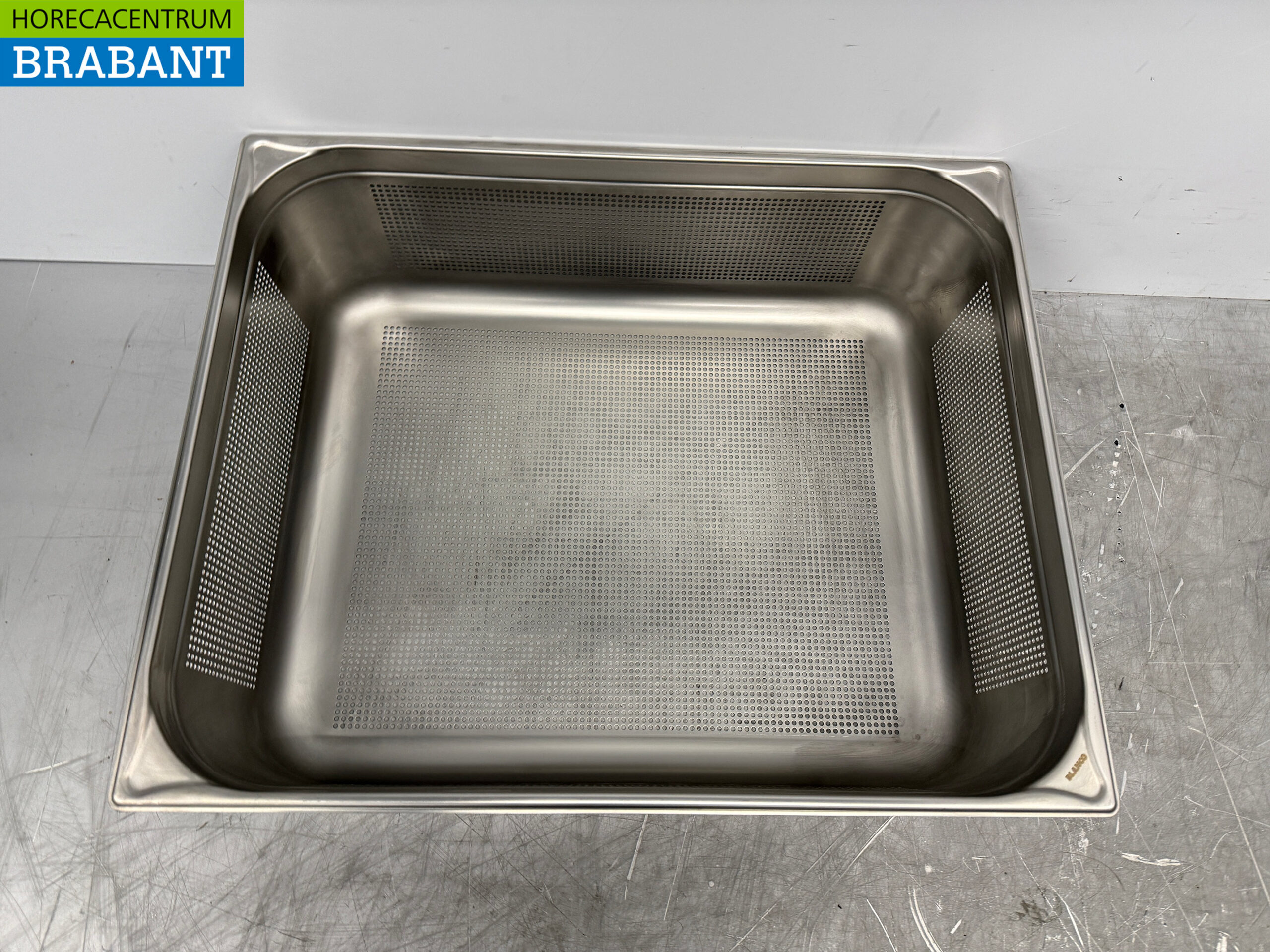Acier inoxydable Blanco 2/1 GN - Bac gastronorme perforé 200 mm Restauration – Image 4