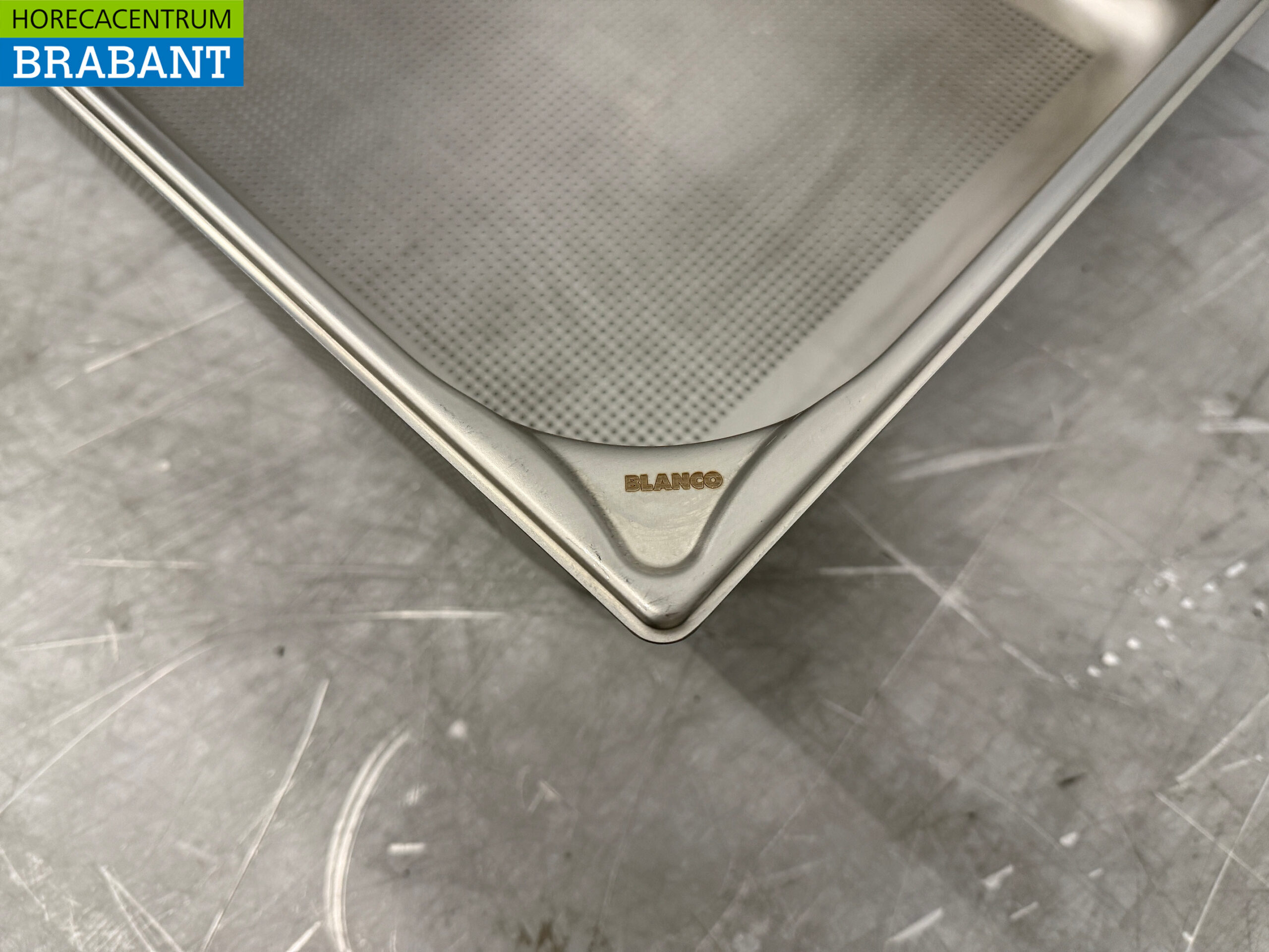 Acier inoxydable Blanco 2/1 GN - Bac gastronorme perforé 200 mm Restauration – Image 5