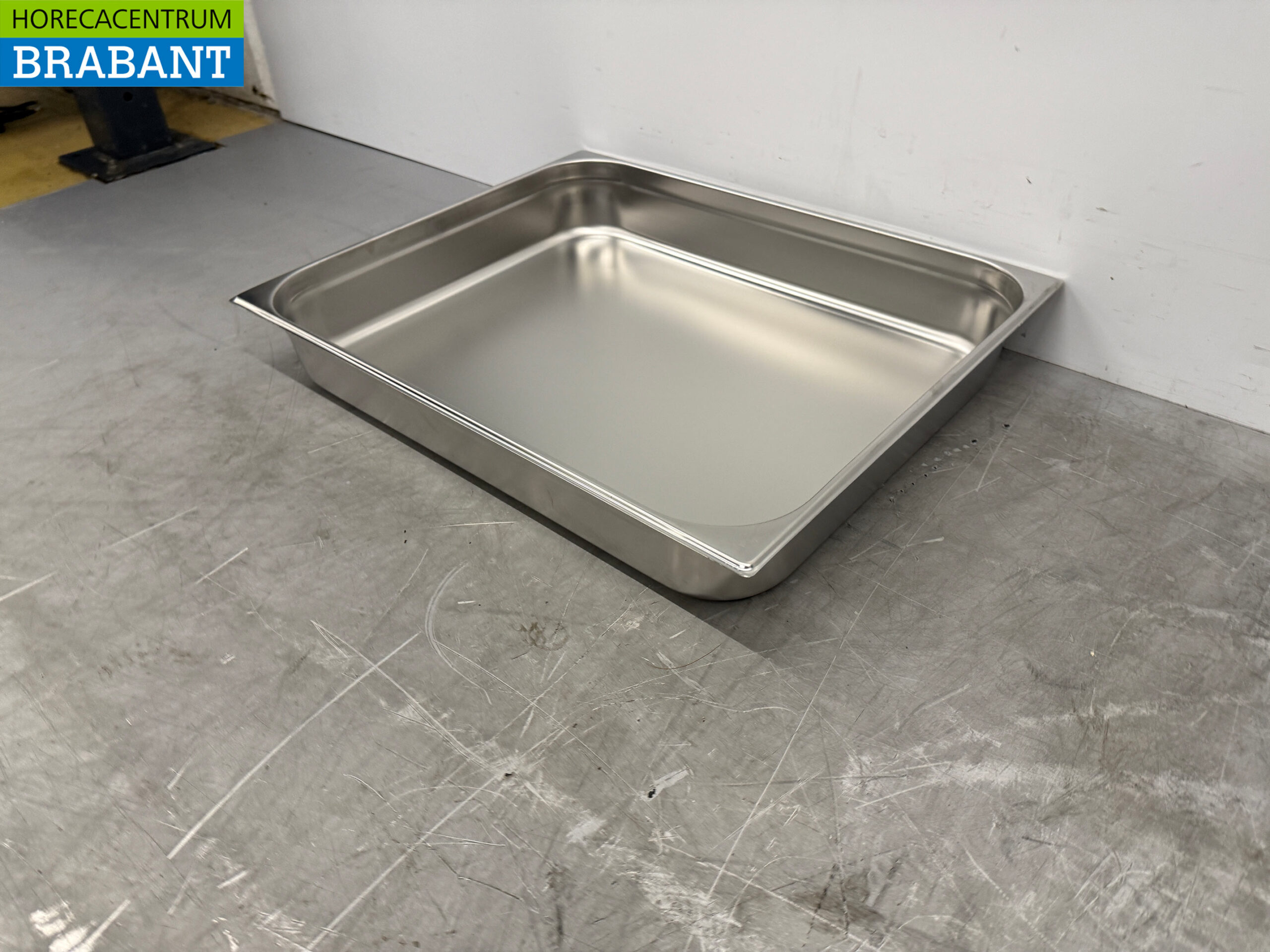 Acier inoxydable 2/1 GN - Bac gastronorme 100 mm Horeca – Image 2