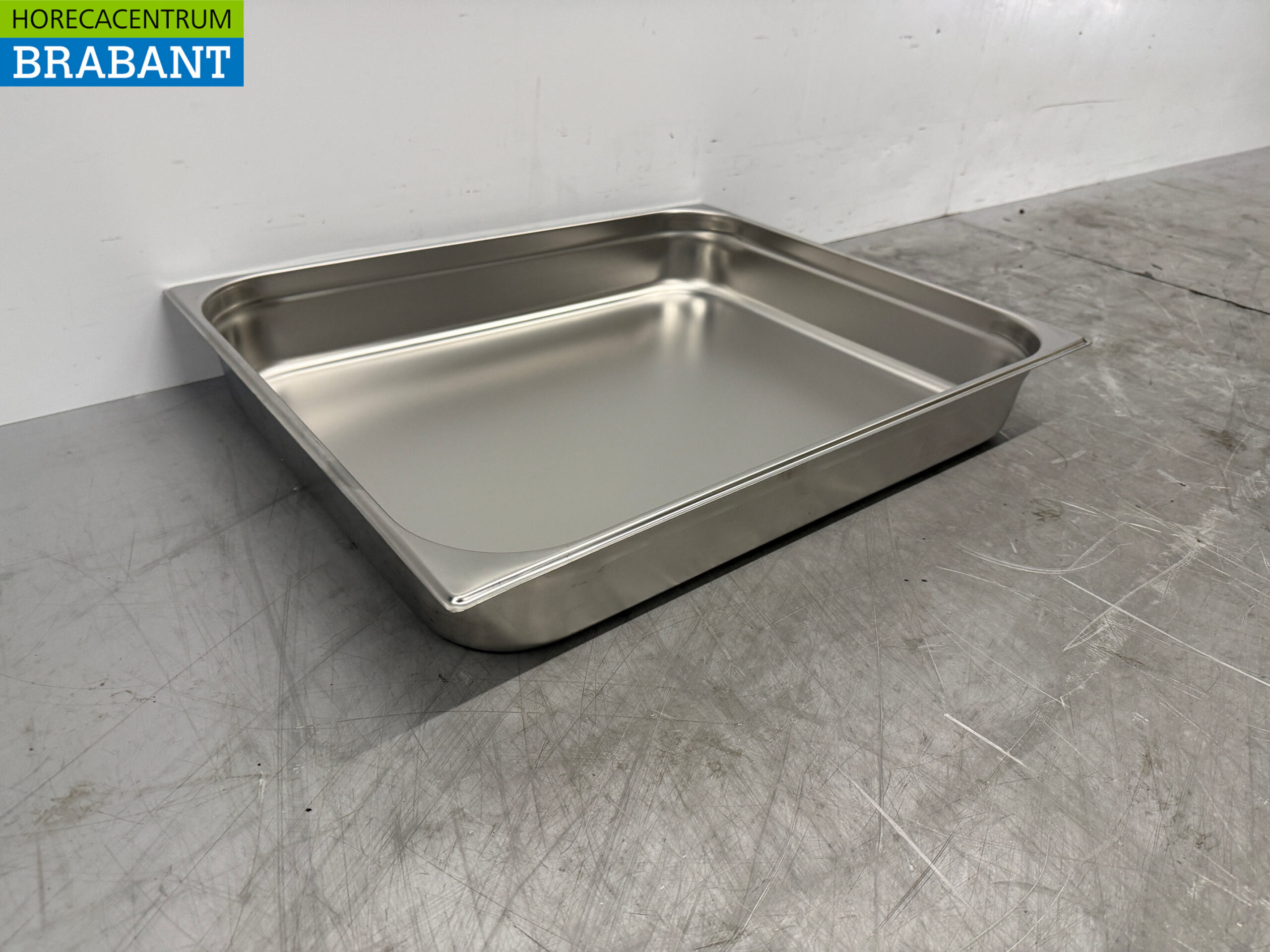 Acier inoxydable 2/1 GN - Bac gastronorme 100 mm Horeca – Image 3