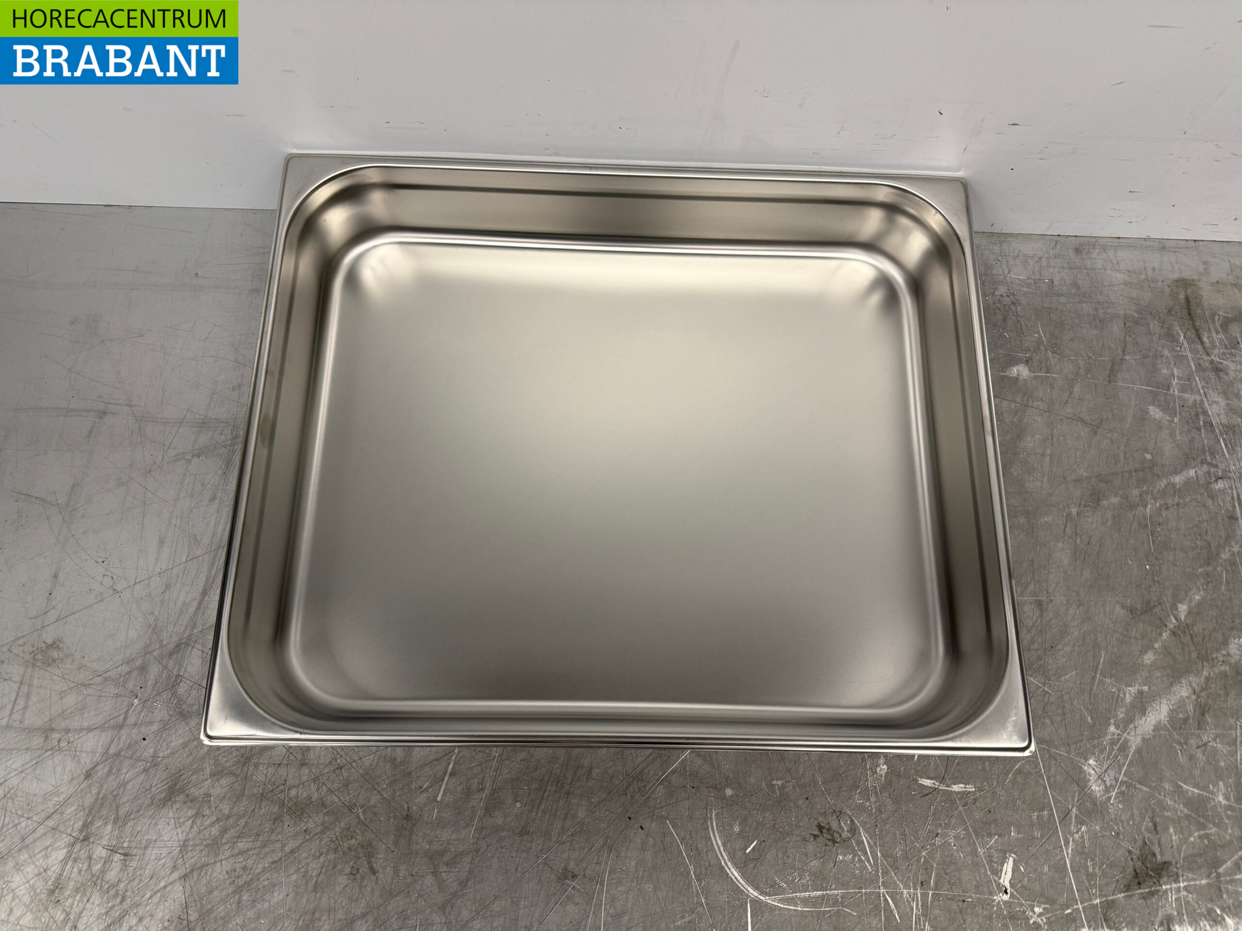 Acier inoxydable 2/1 GN - Bac gastronorme 100 mm Horeca – Image 4