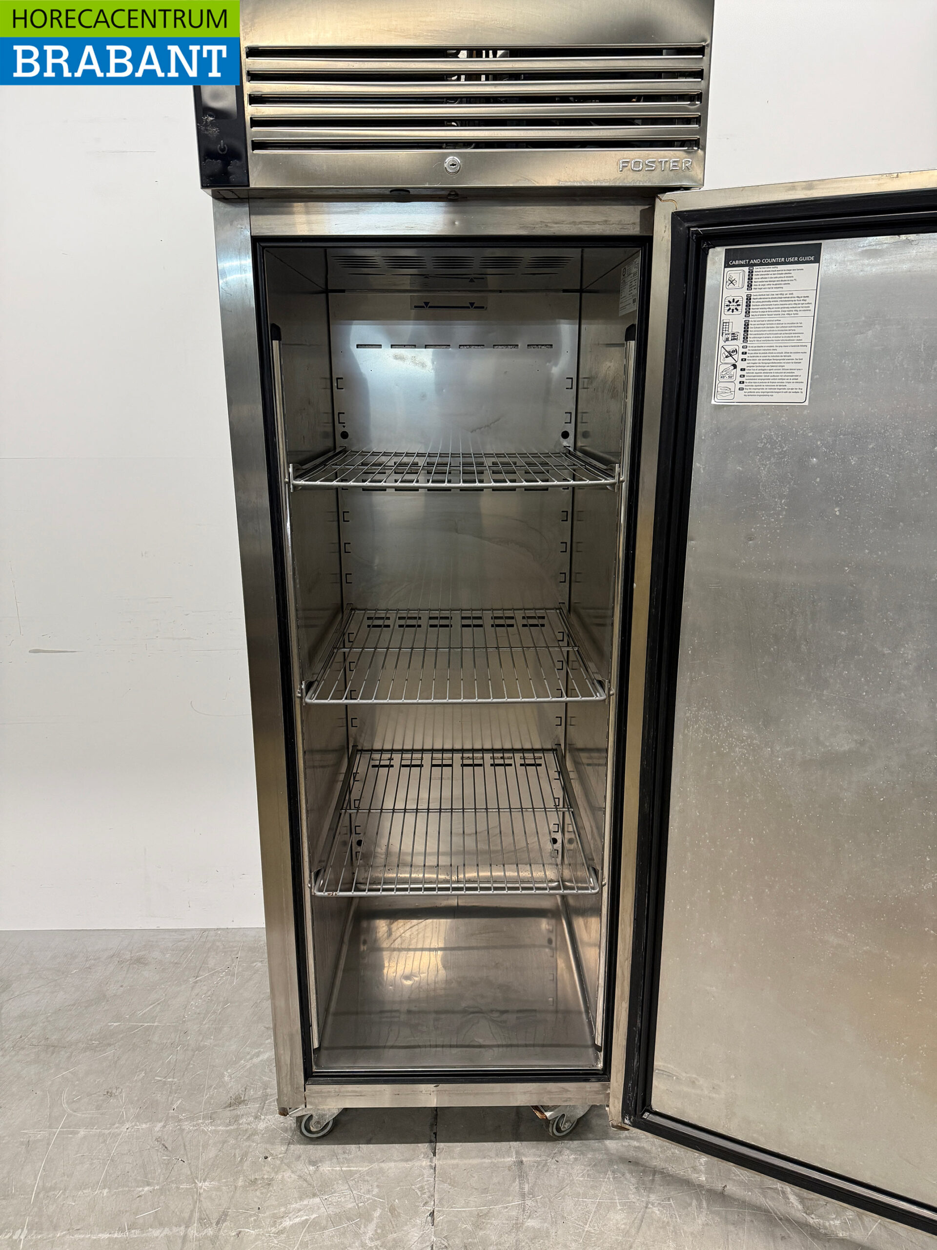Congélateur mobile Foster en acier inoxydable 600 litres 230V Horeca – Image 4