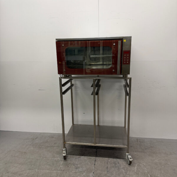 Four à convection Fri-Jado en acier inoxydable avec injection d'humidité 3 x 60/40 cm 230V Horeca
