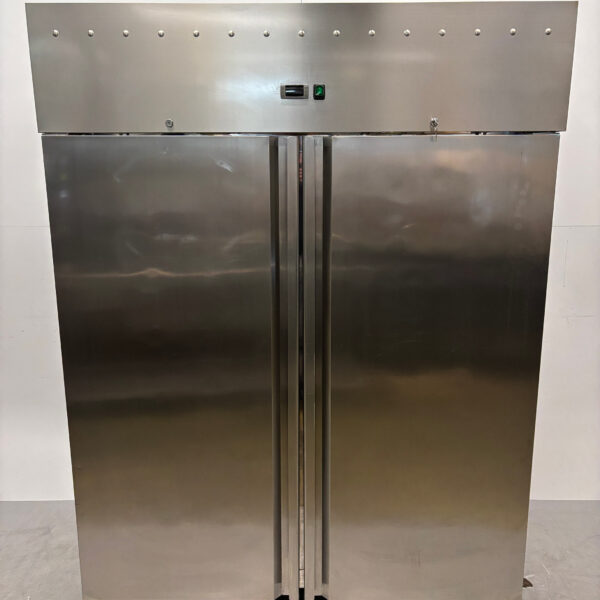 Réfrigérateur double porte en acier inoxydable 1400 litres 230V Horeca